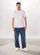 Jeans 5 tasche baggy in cotone uomo_0