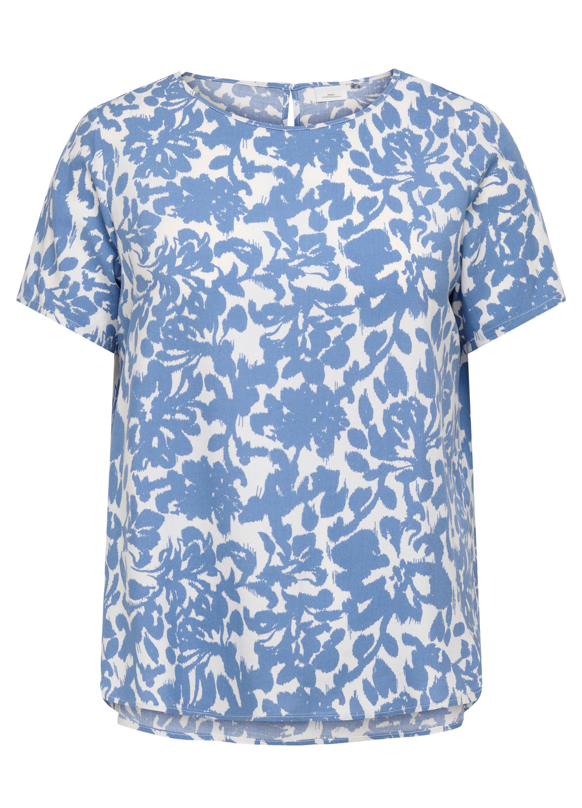 T-shirt con scollo a barca_0