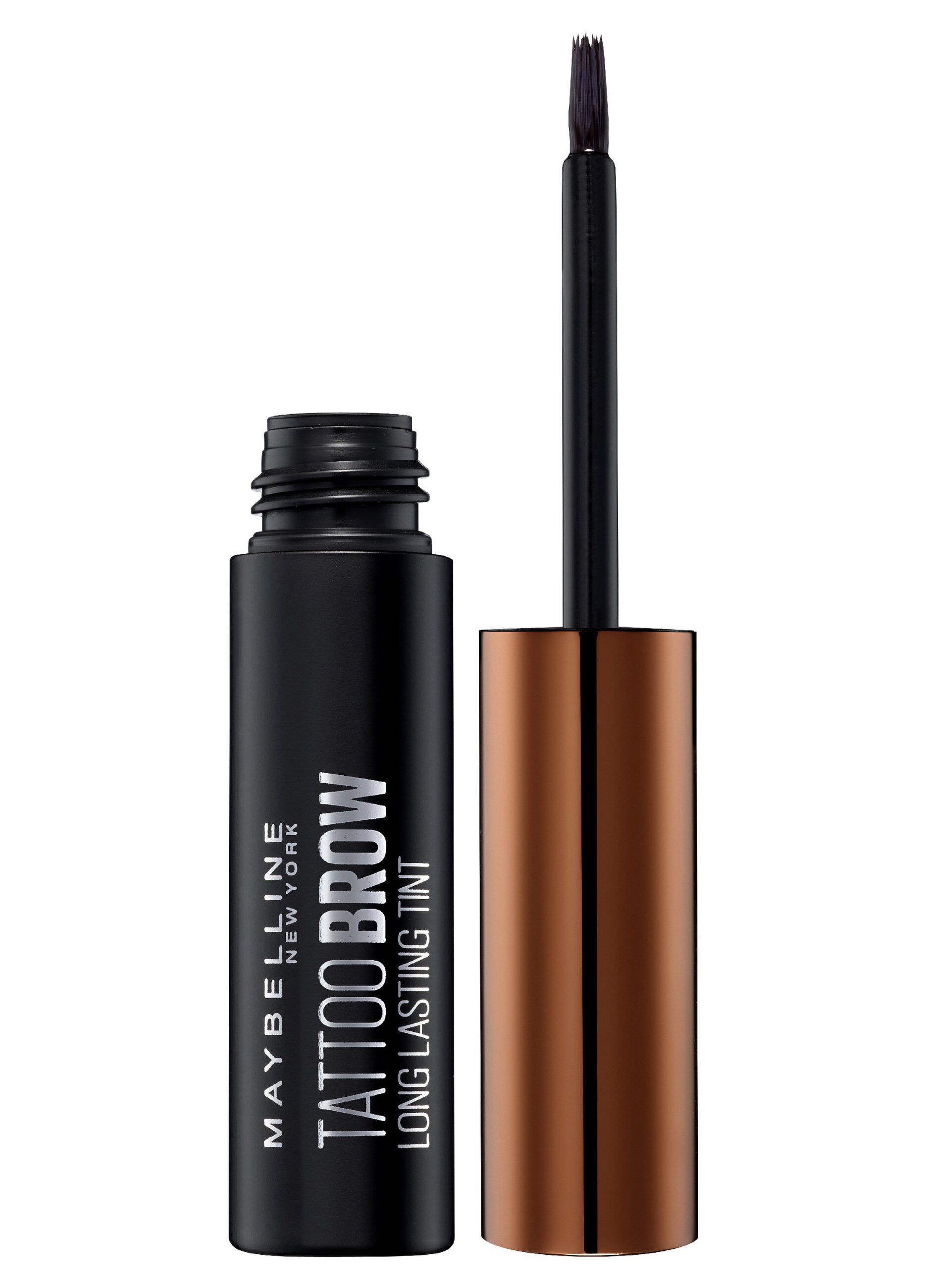 Maybelline New York Tinta Sopracciglia Tattoo Brow Peel-Off, Risultato Definito fino a 3 Giorni, Medium Brown (02), 4.6 g.