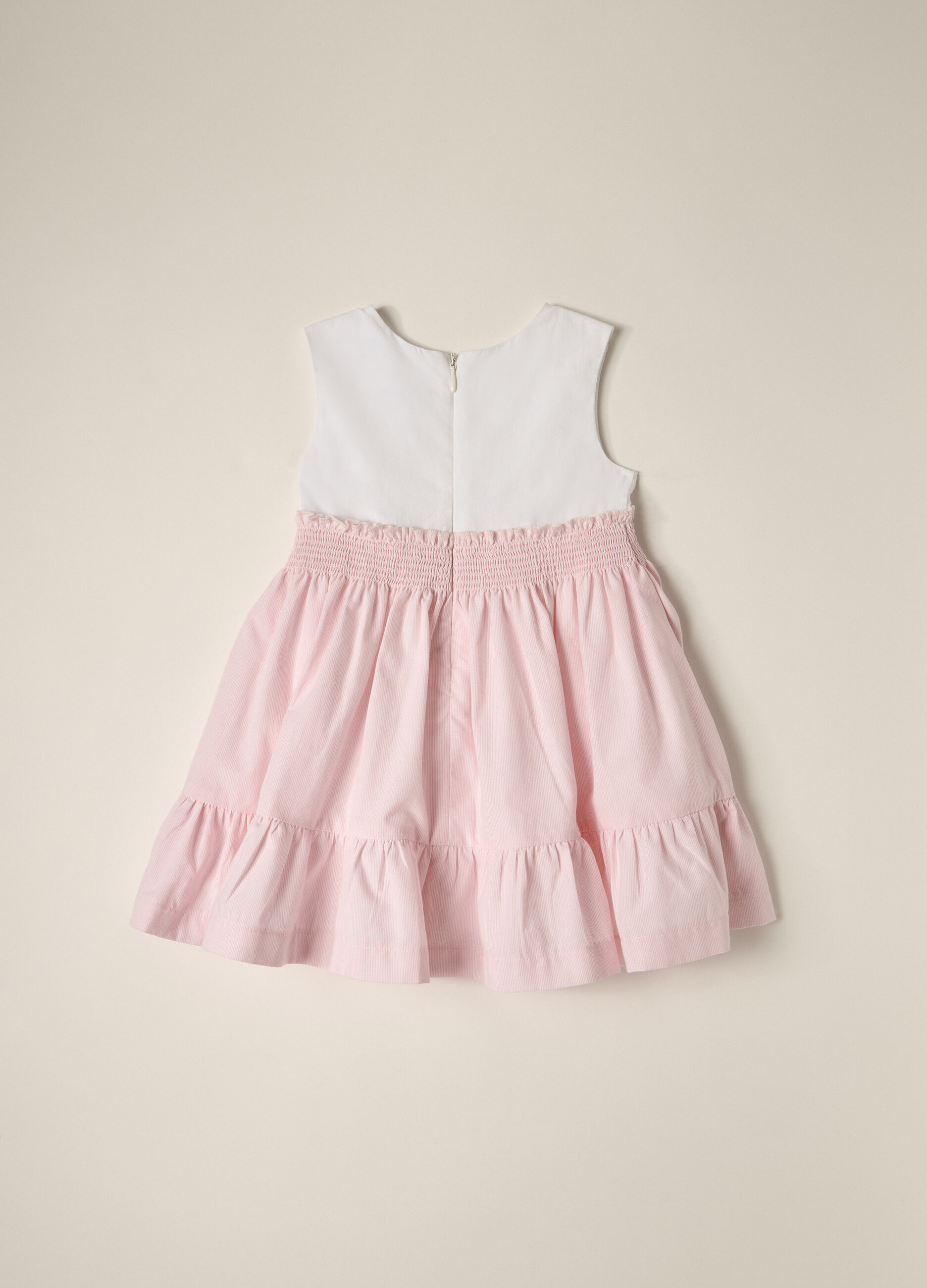 Abito in popeline di puro cotone IANA neonata_2