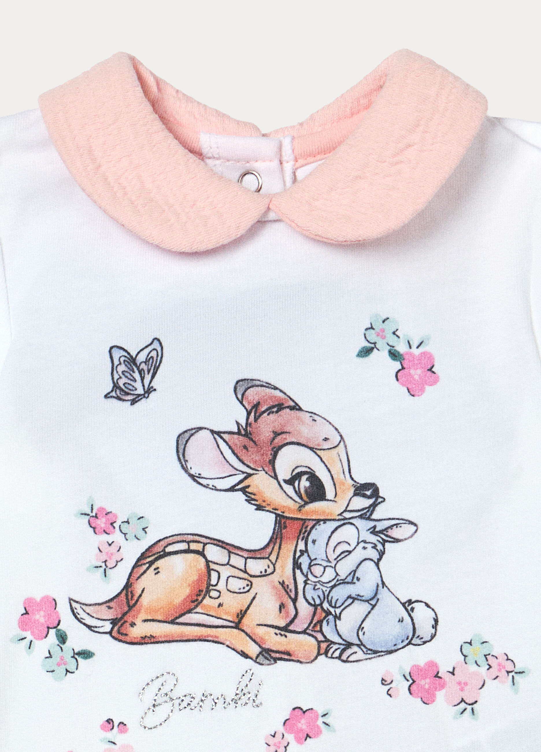 Jogging set Disney in jersey di cotone stretch neonata_2