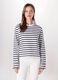 T-shirt in jersey di puro cotone donna_0