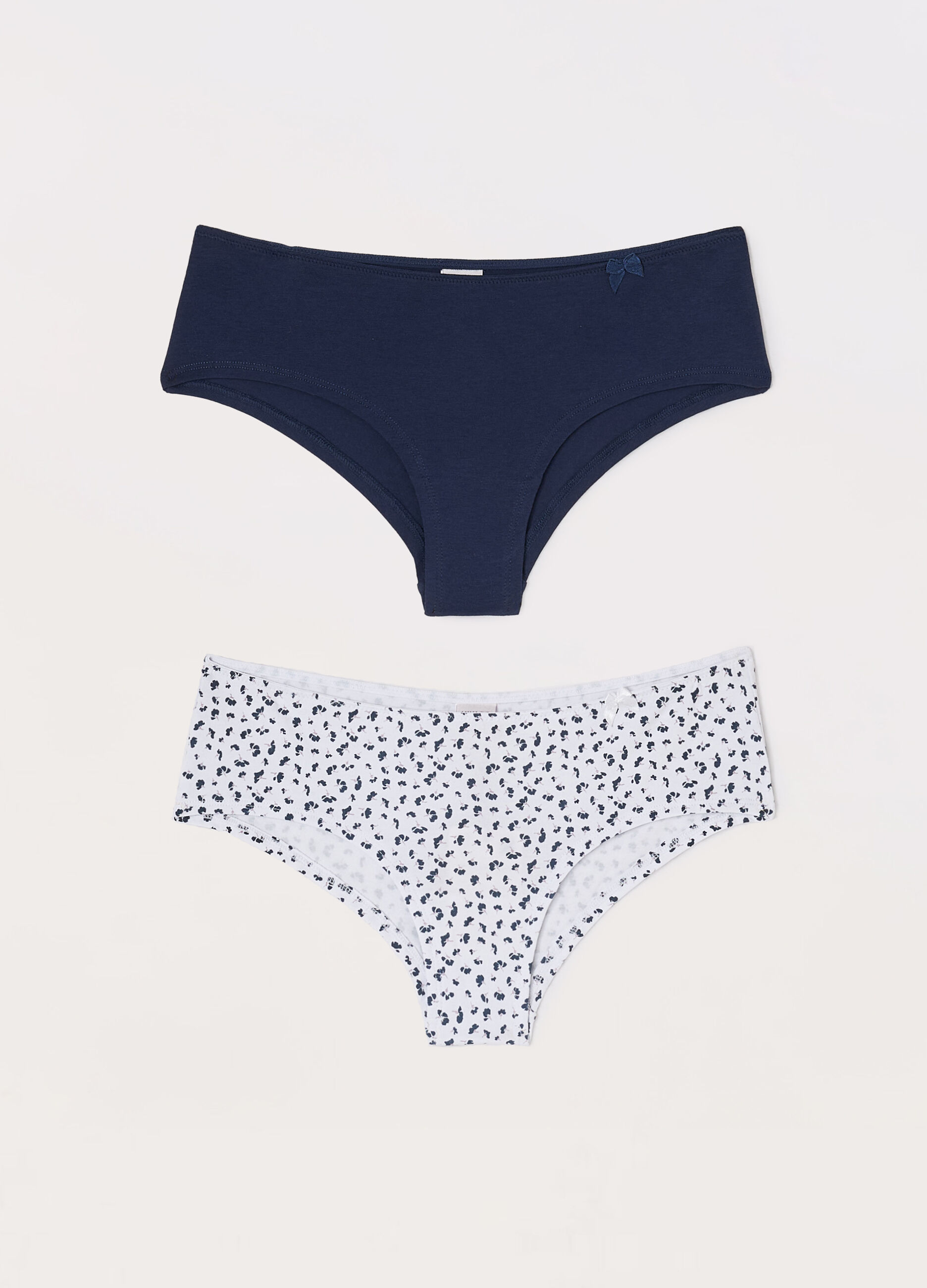 Slip a vita alta in jersey di cotone stretch donna_0
