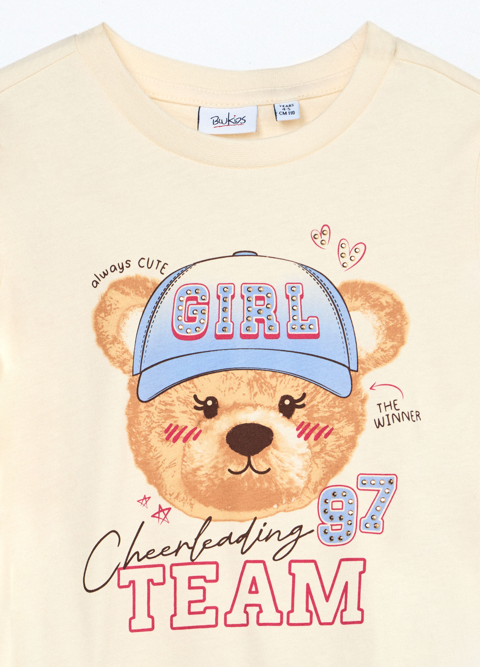 T-shirt in jersey di puro cotone bambina_2