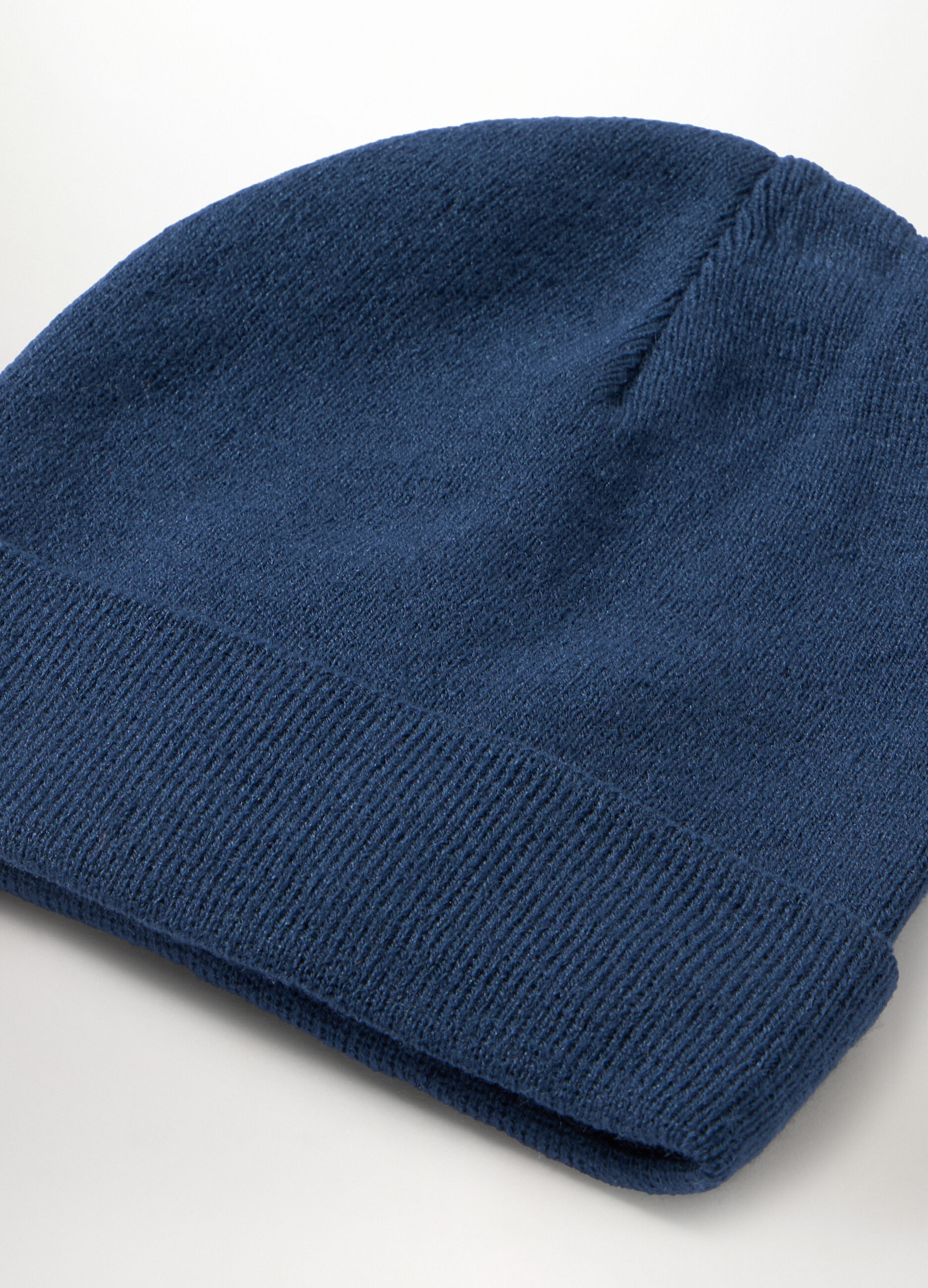 Berretto in maglia con risvolto uomo_2