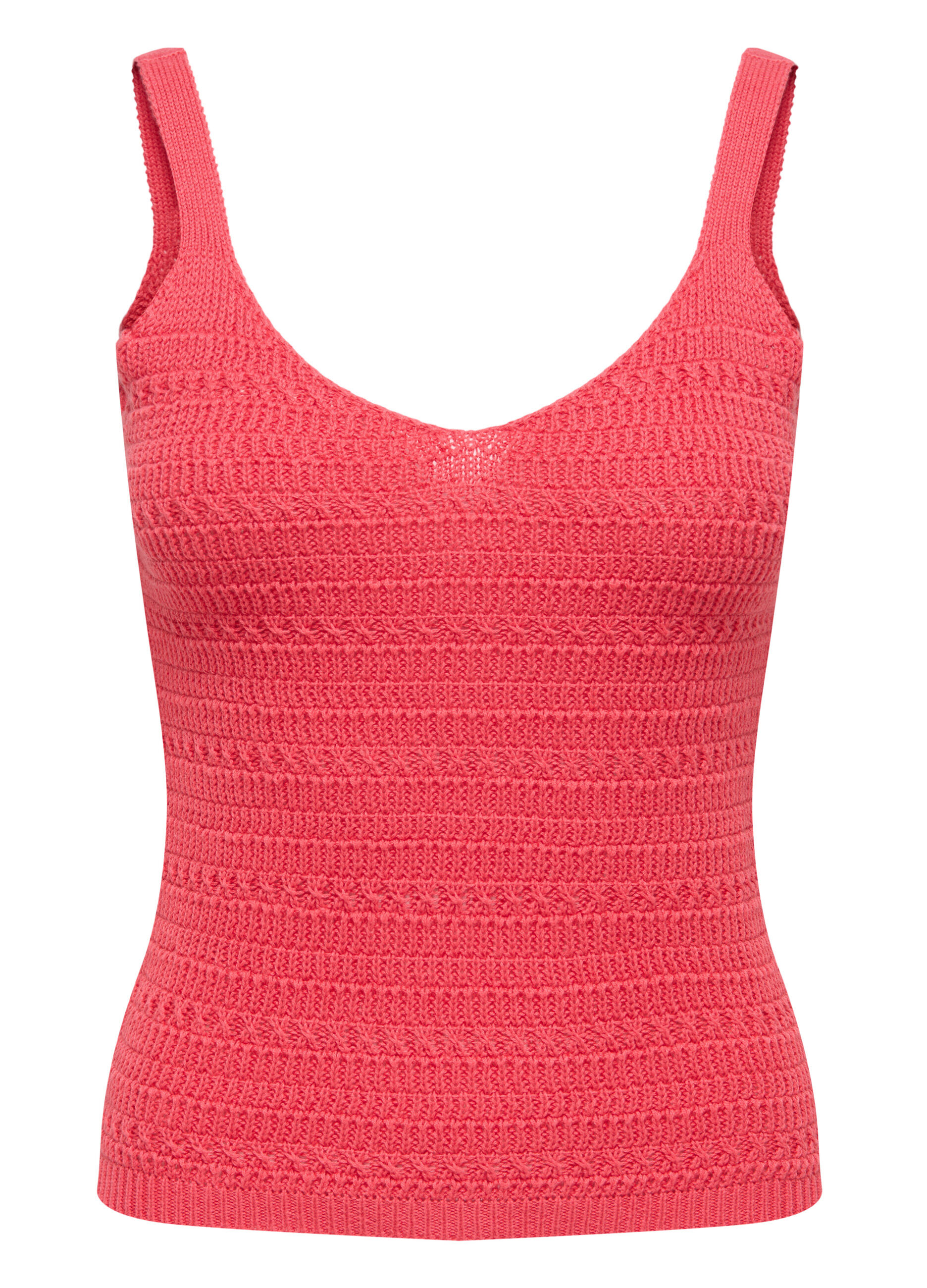 Top in maglia con scollo a V_5