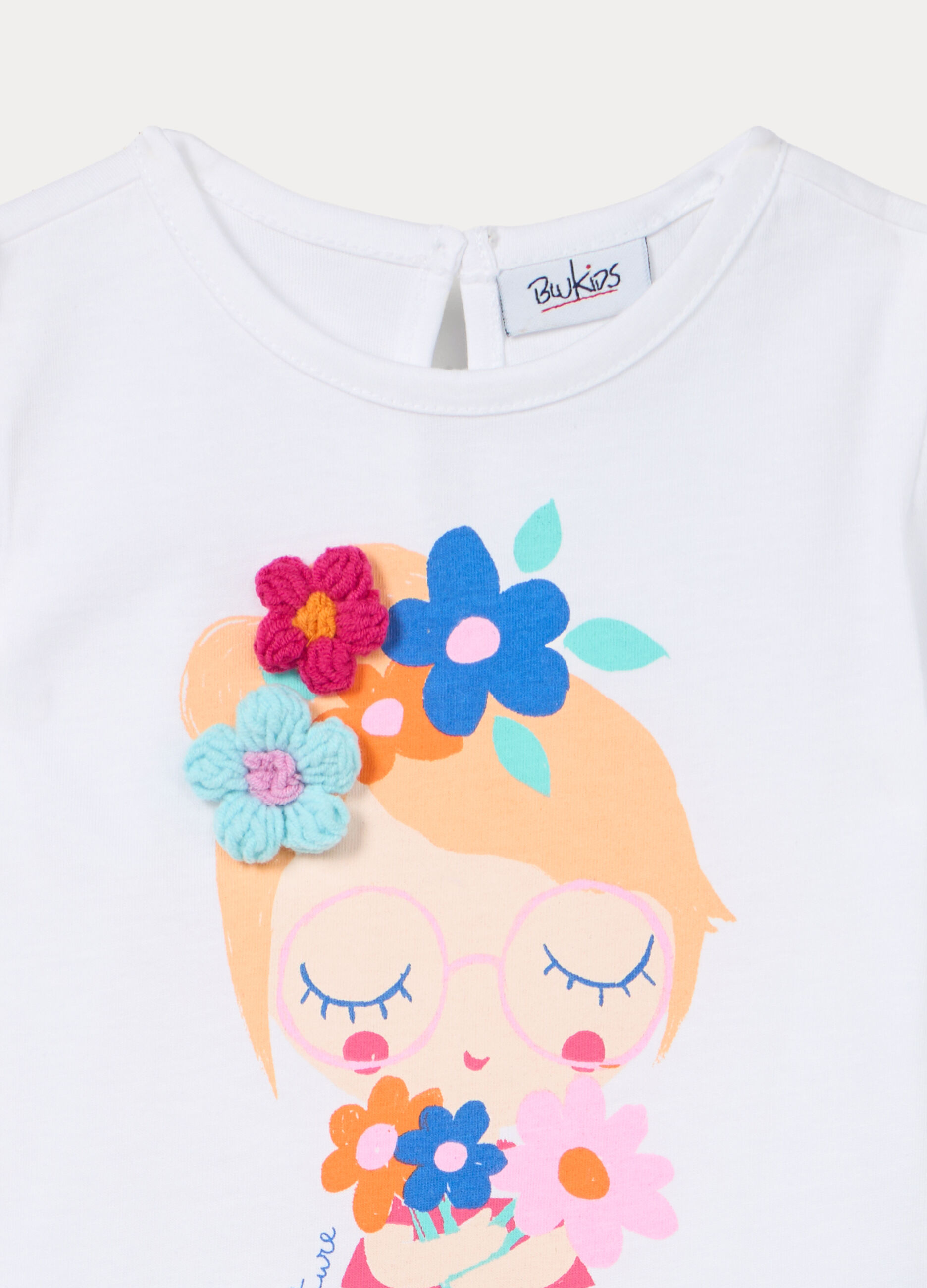 T-shirt in jersey di puro cotone bimba_2