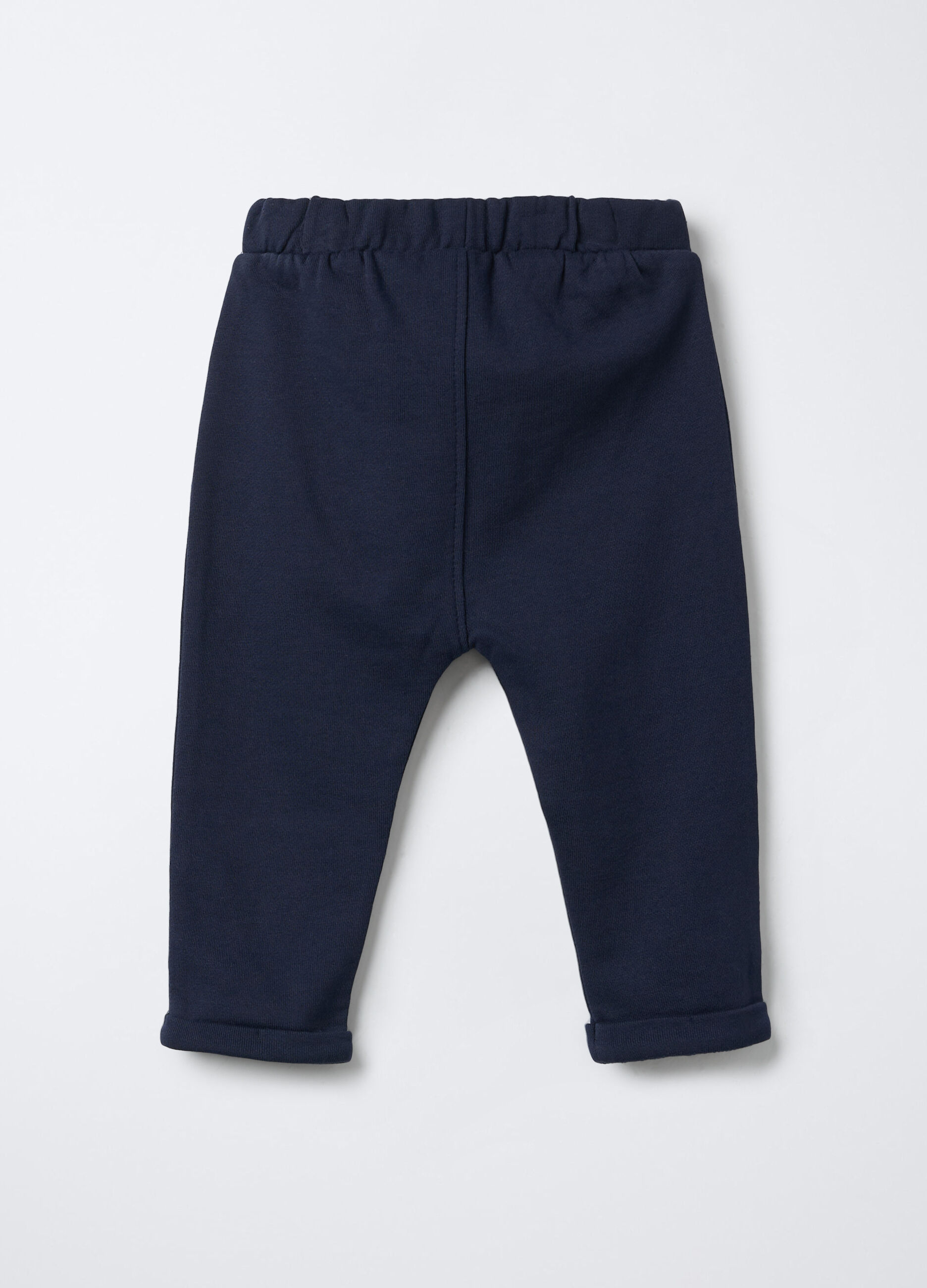 Jogger in puro cotone garzato Fir Regular bimbo_1