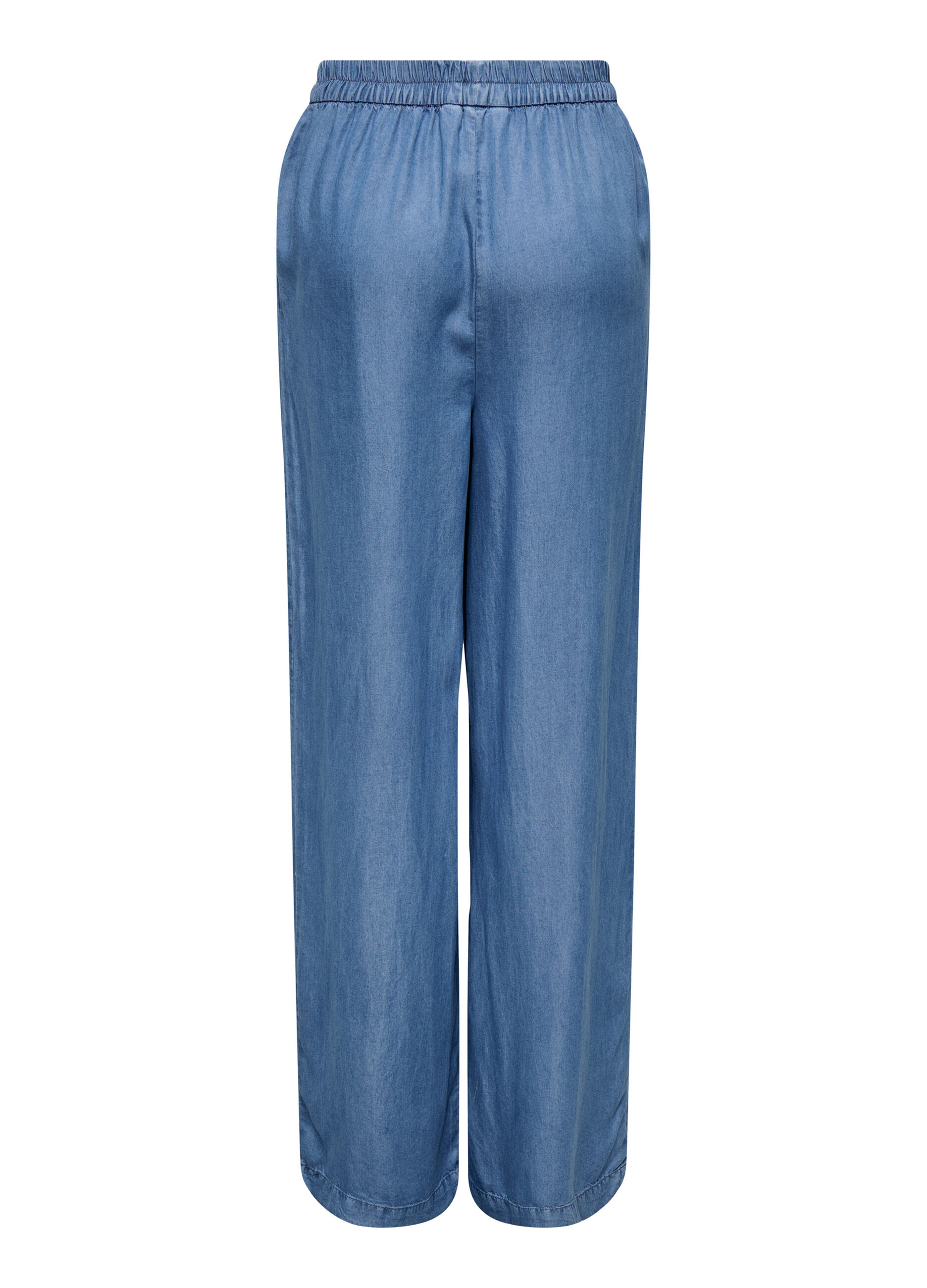 Pantaloni in chambray donna_5