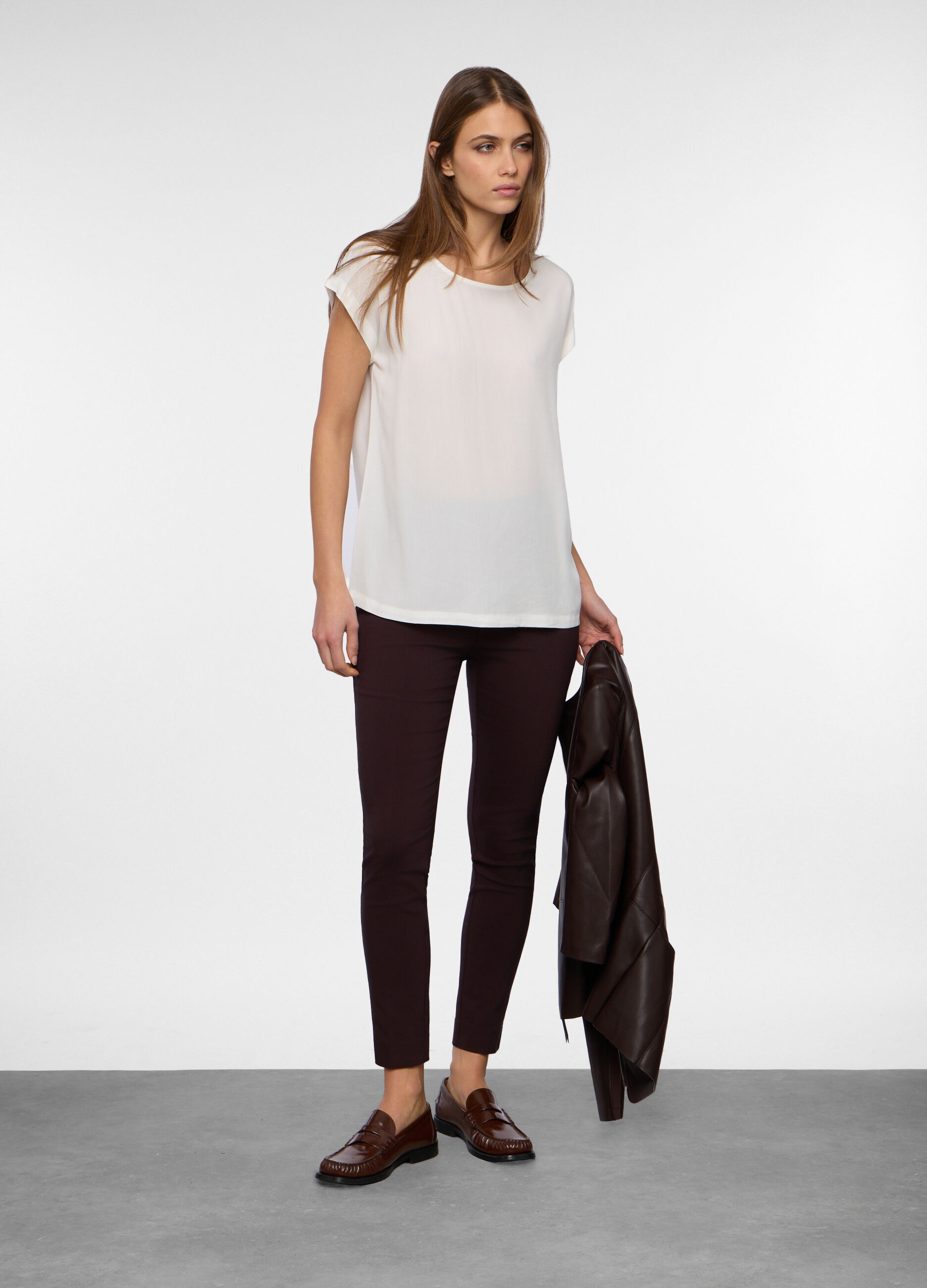 Leggings misto viscosa donna_0