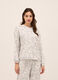Top pigiama velour donna_0