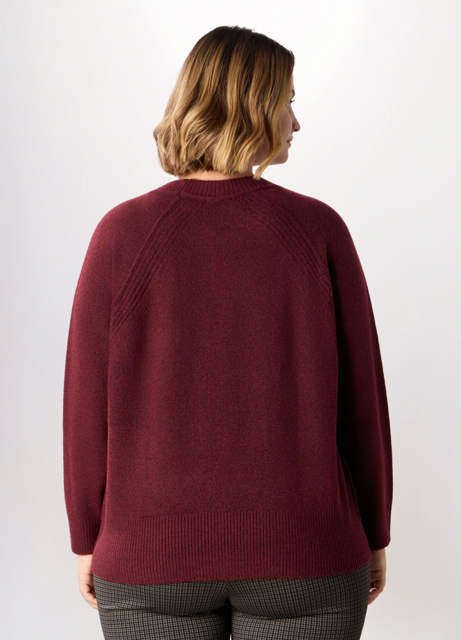 Tricot misto lana donna curvy_1