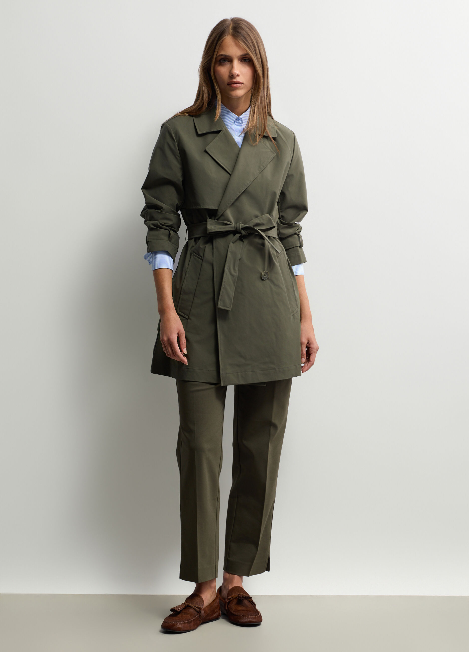 Trench doppiopetto donna_0