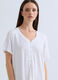Camicia da notte corta con scollo a V donna_2