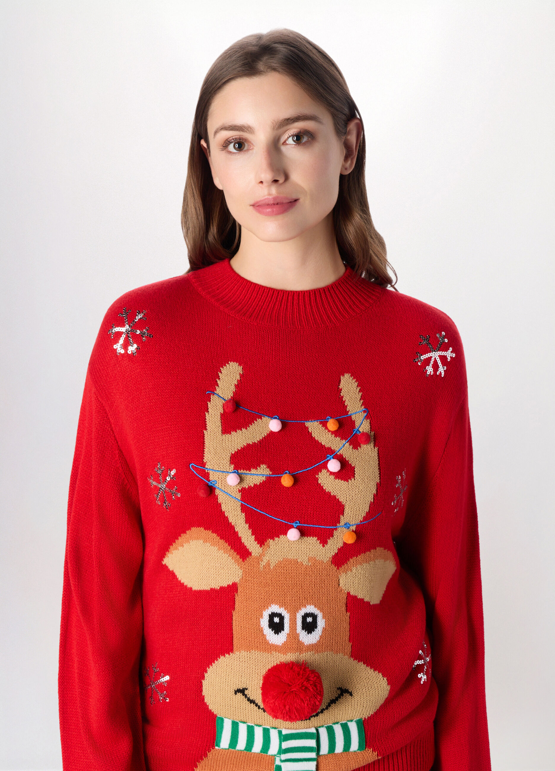 Girocollo tricot natalizio donna_2