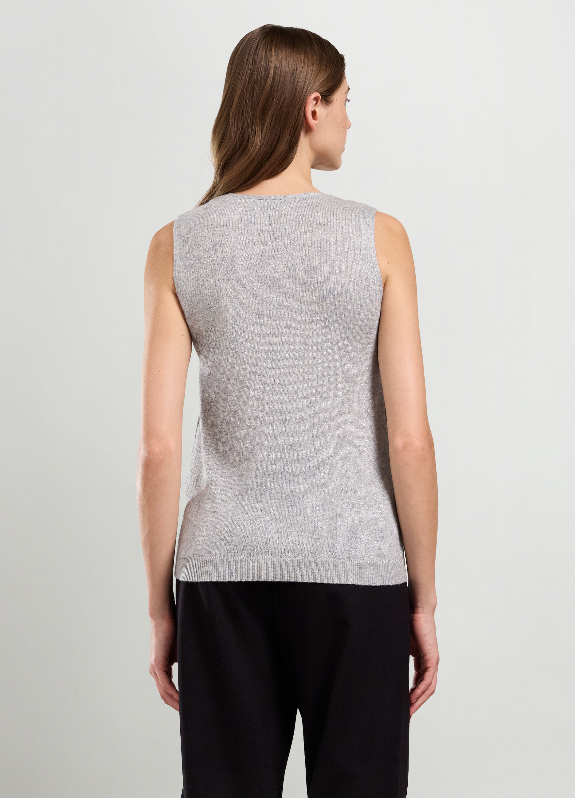 Canotta tricot misto lana donna_1