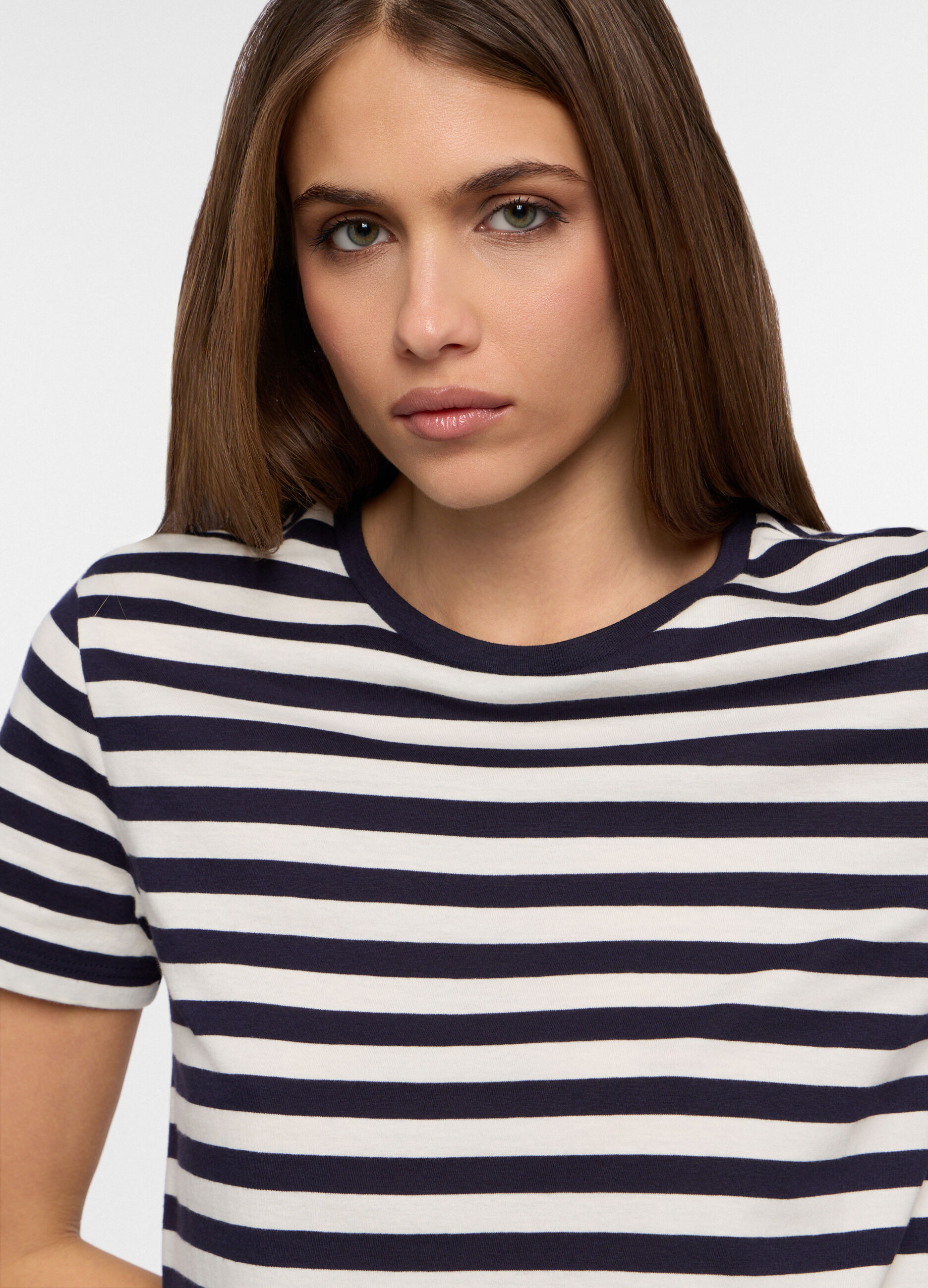 T-shirt girocollo donna_2