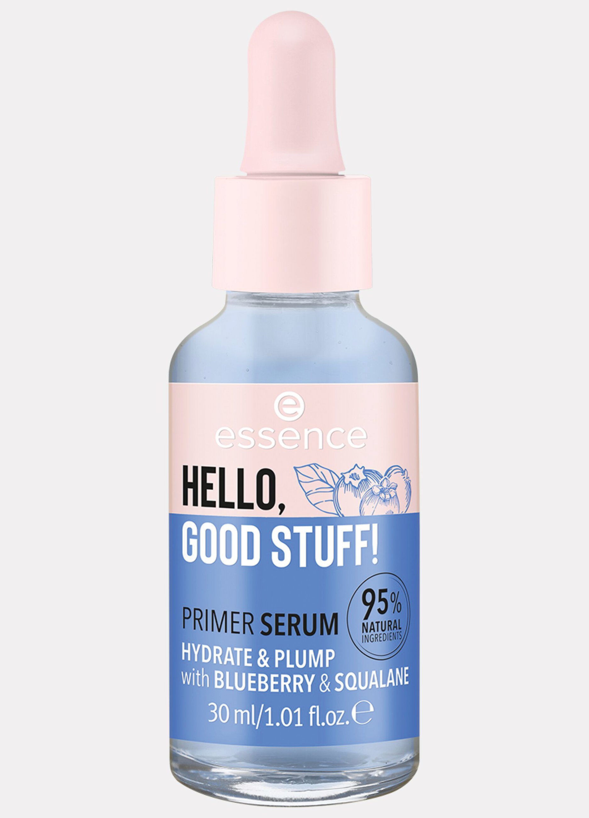 ESSENCE, Essence Hello, Good Stuff! Primer Hydrate & Plump Siero Viso, Donna, Blu, Taglia: FASUL