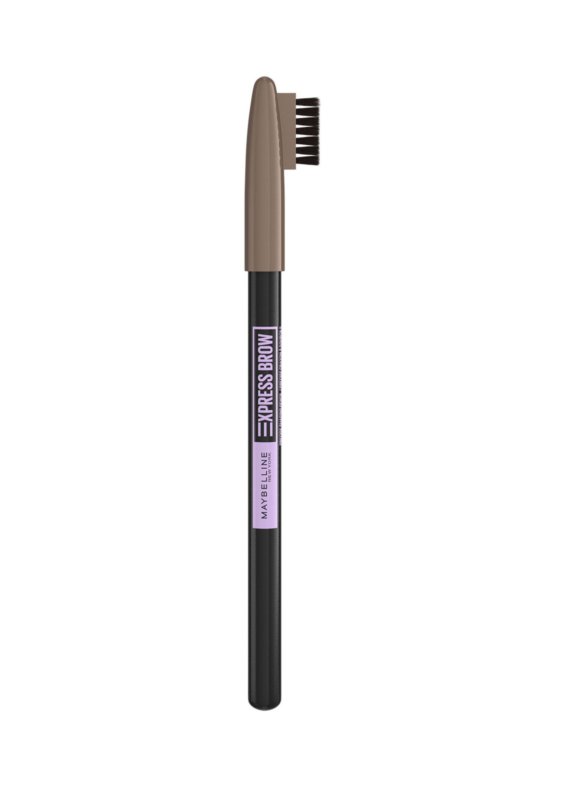 MAYBELLINE, Maybelline New York Express Brows 2-in-1, Matita Ombretto Per Sopracciglia Naturalmente Definite, Blonde (02)., Donna, Marrone tabacco, Ta