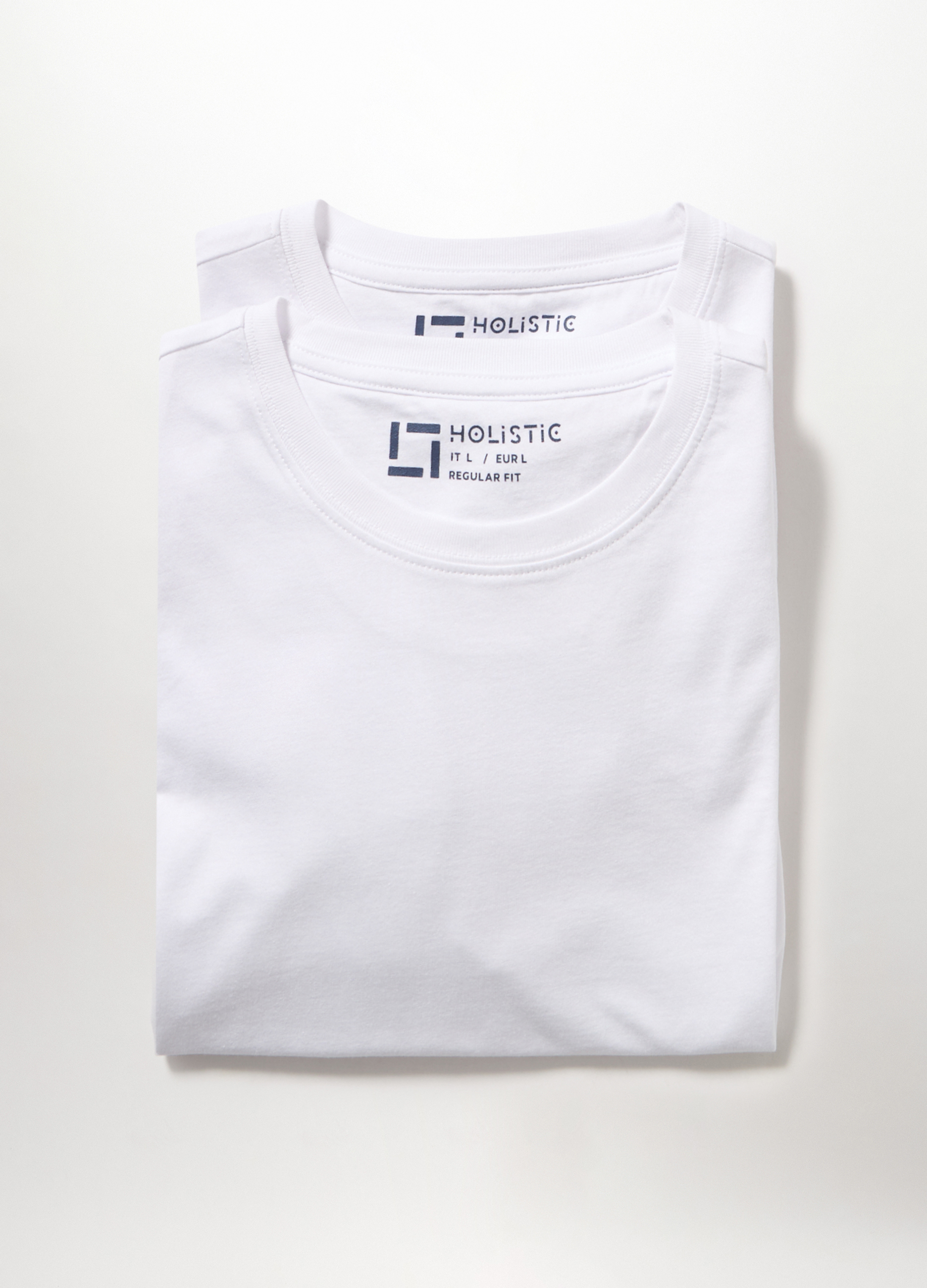 Image of Upim, 2 Pack T-shirt Sportive Girocollo Uomo, Unisex, Bianco ottico, Taglia: XL