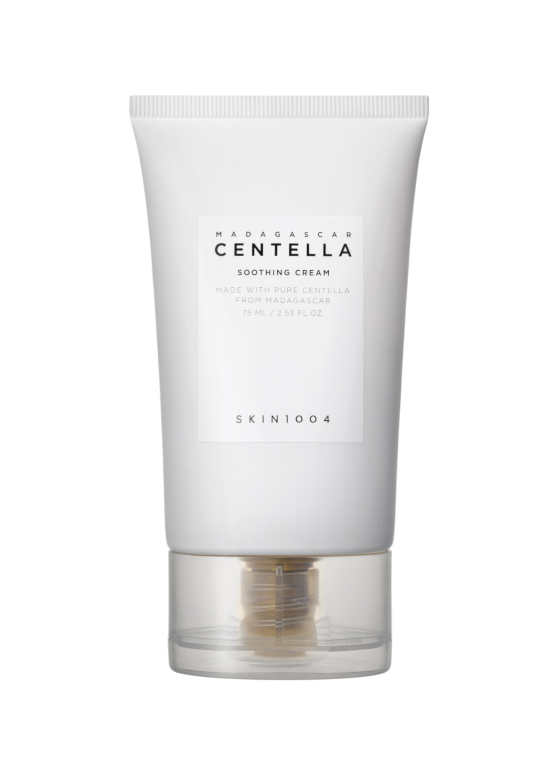 Upim, Madagascar Centella Soothing Cream 75ml - Skincare Coreana, Unisex, Bianco, Taglia: FASUL
