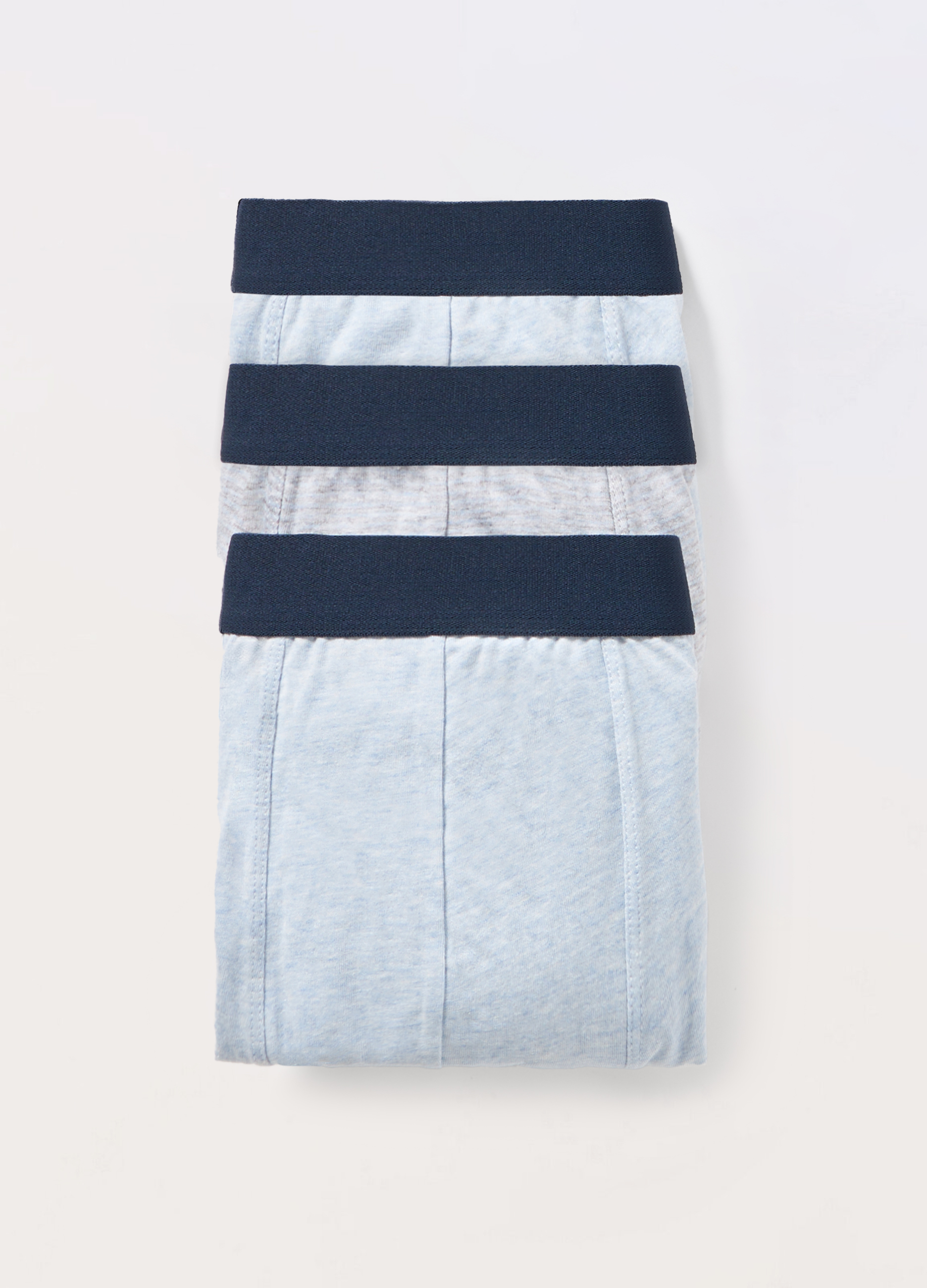 Image of UPIM HB, 3 Pack Boxer In Puro Cotone Tinta Unita Uomo, Grigio chiaro, Taglia: M