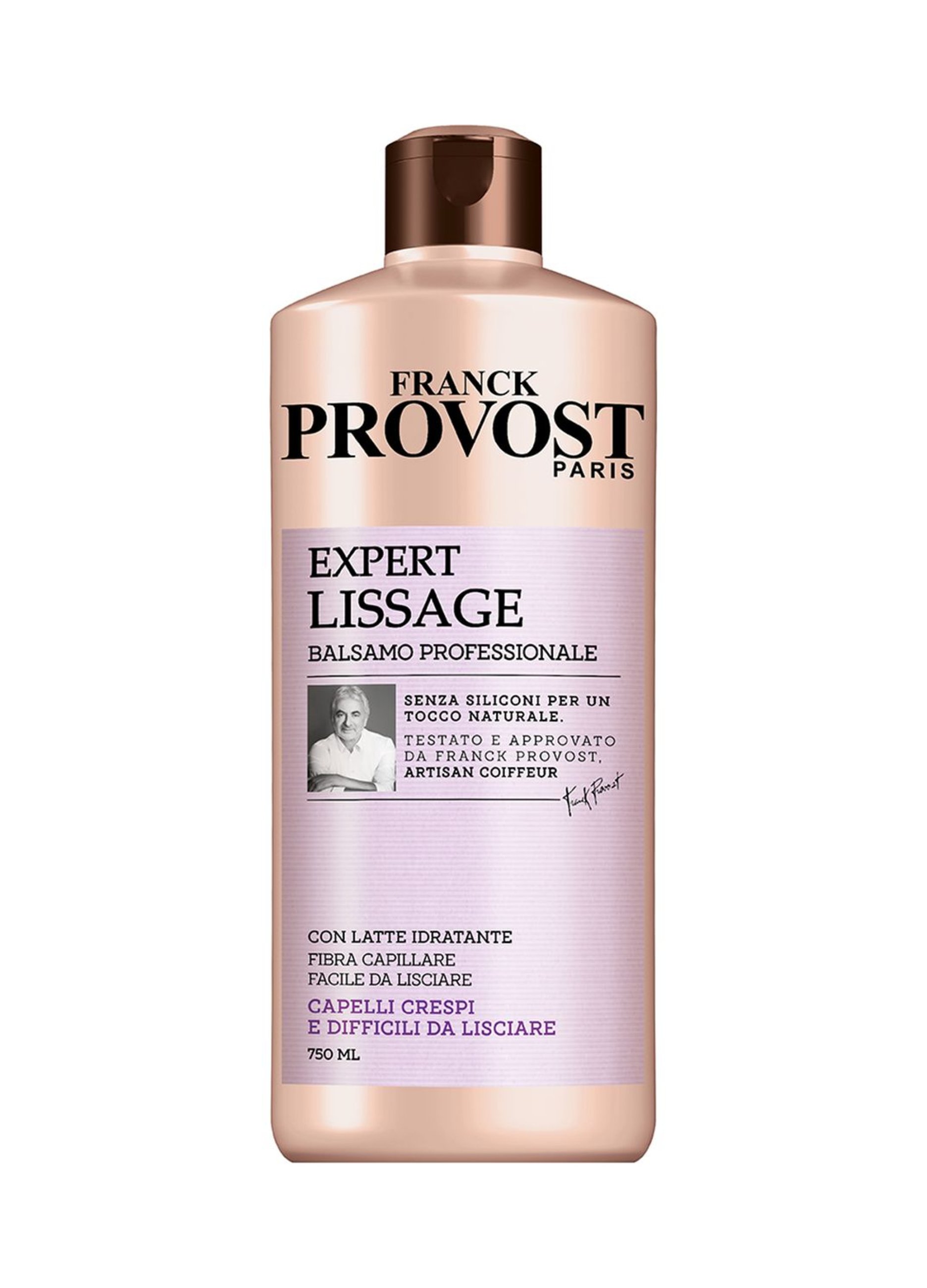 Image of PROVOST, Franck Provost Balsamo Professionale Expert Lissage, Balsamo Con Latte Idratante Per Capelli Facili Da Lisciare, , 750 Ml., Donna, Bianco, Taglia: FASUL