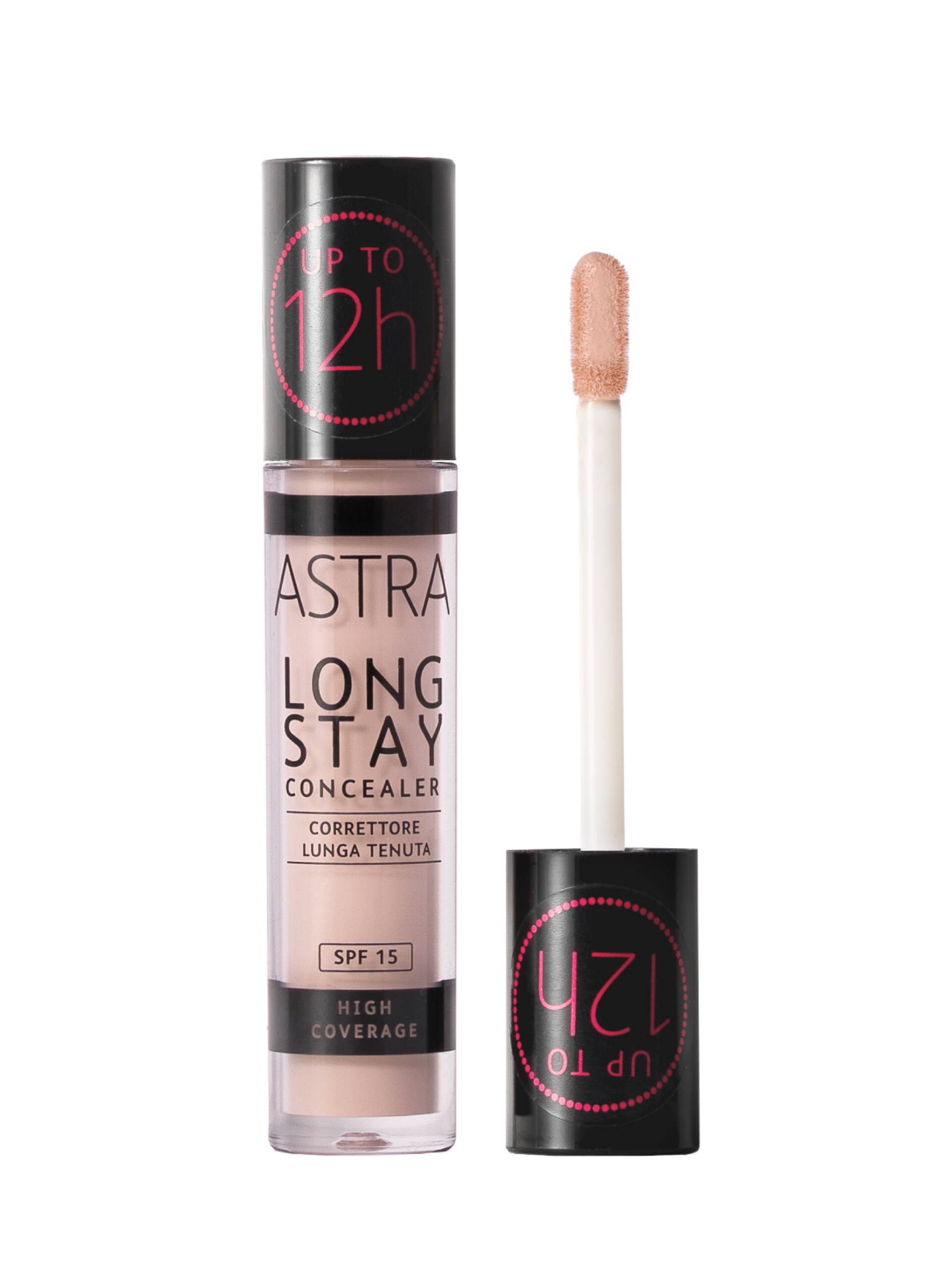 Giufra Srl Astra Long Stay Concealer Spf15 Correttore 01C - Correttore Antimperfezioni A Lunga Tenuta - Colore Ivory - Immagine 5