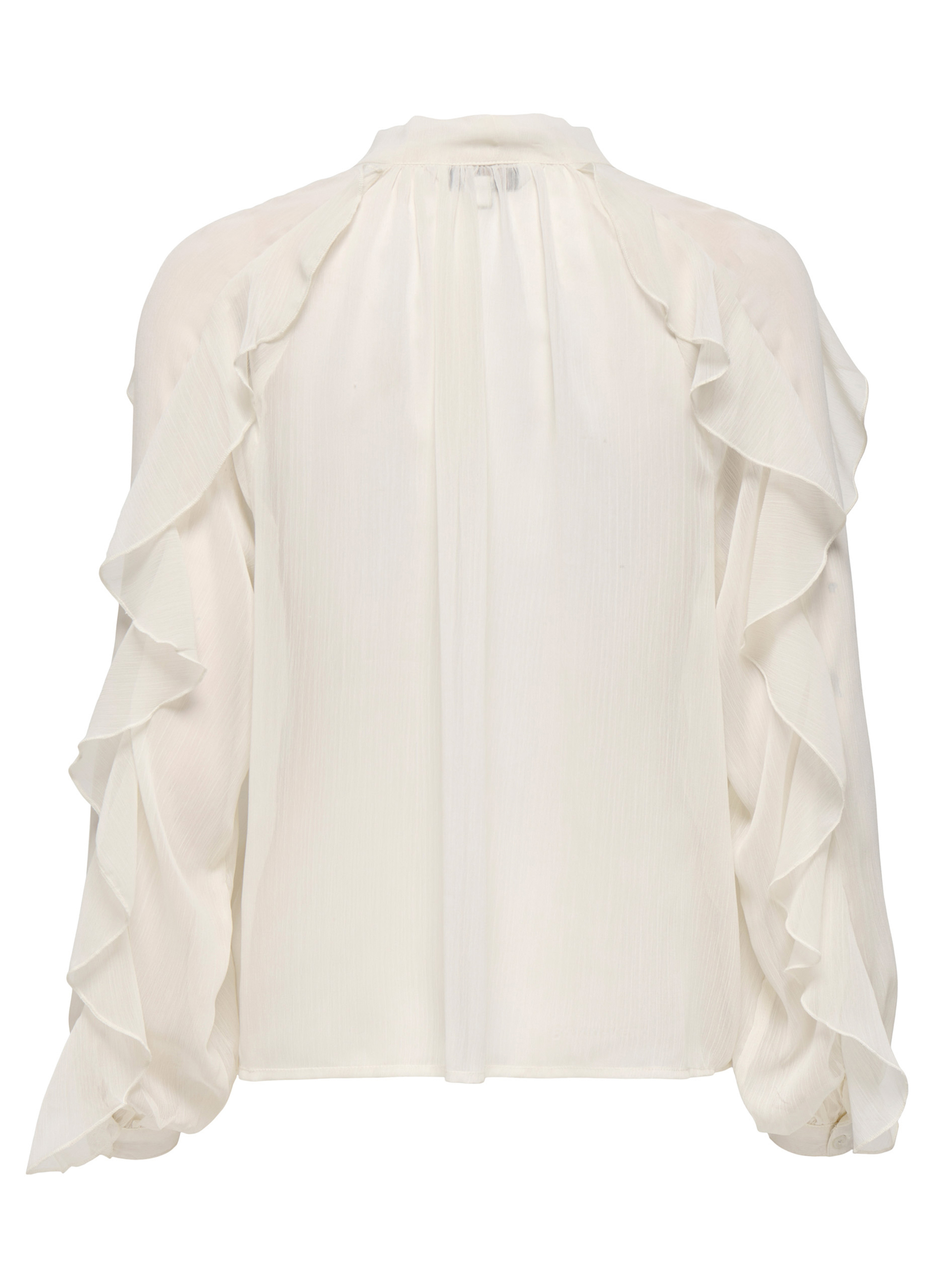 Upim, Camicia Con Rouches Donna, Unisex, Bianco, Taglia: S-image