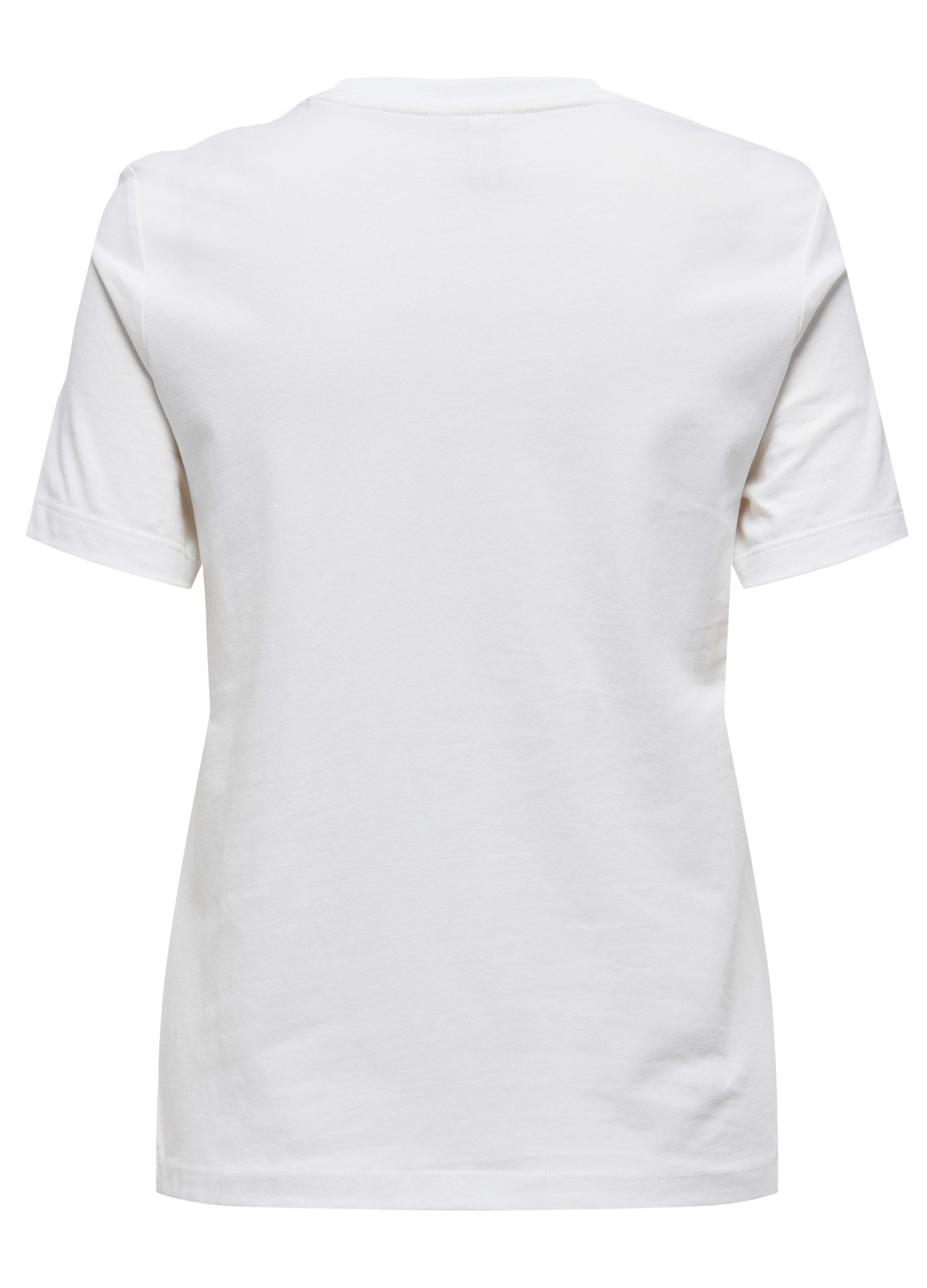 Upim, T-Shirt Con Ricamo Donna, Unisex, Bianco, Taglia: M-image