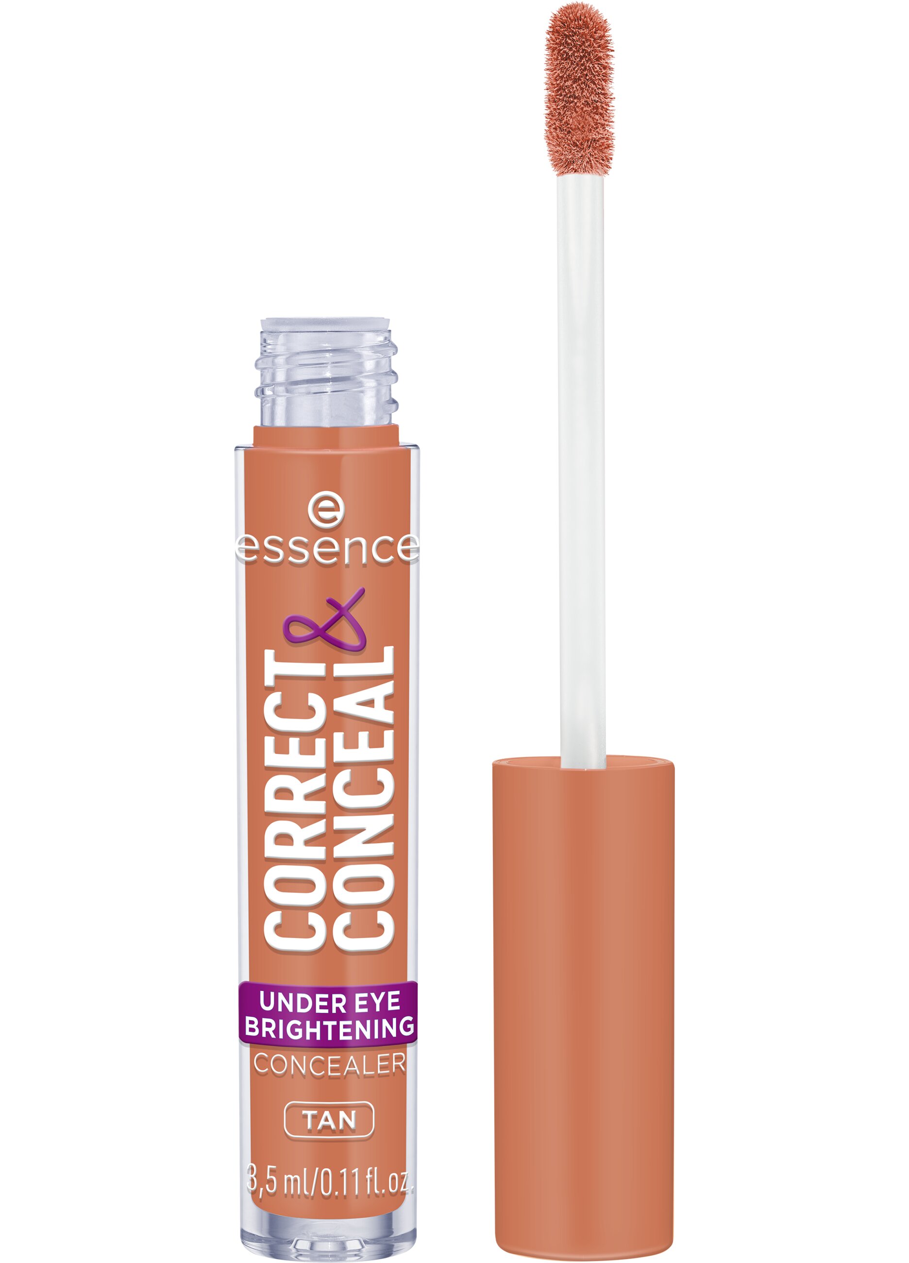 Essence, Essence Correct & Conceal Under Eye Correttore Occhiaie 30, Donna, Arancione, Taglia: Fasul