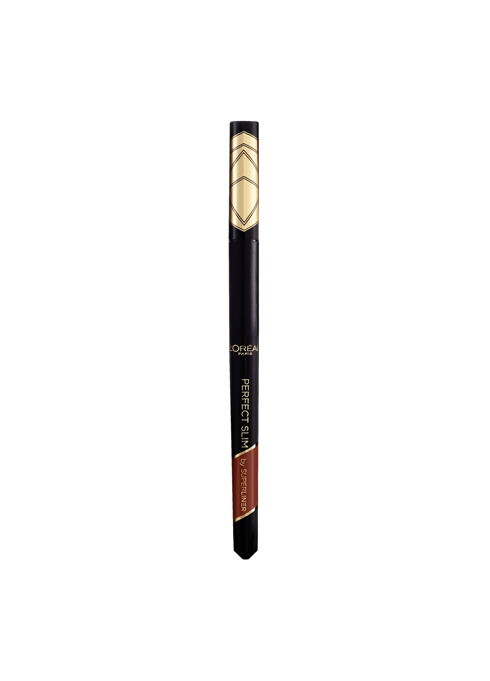 Loreal L'OREAL, L'oréal Paris Eyeliner In Penna Superliner Perfect Slim, Tratto Preciso, Tenuta Fino A 24h, Colore: Brown (03)., Donna, Marrone, Tagli