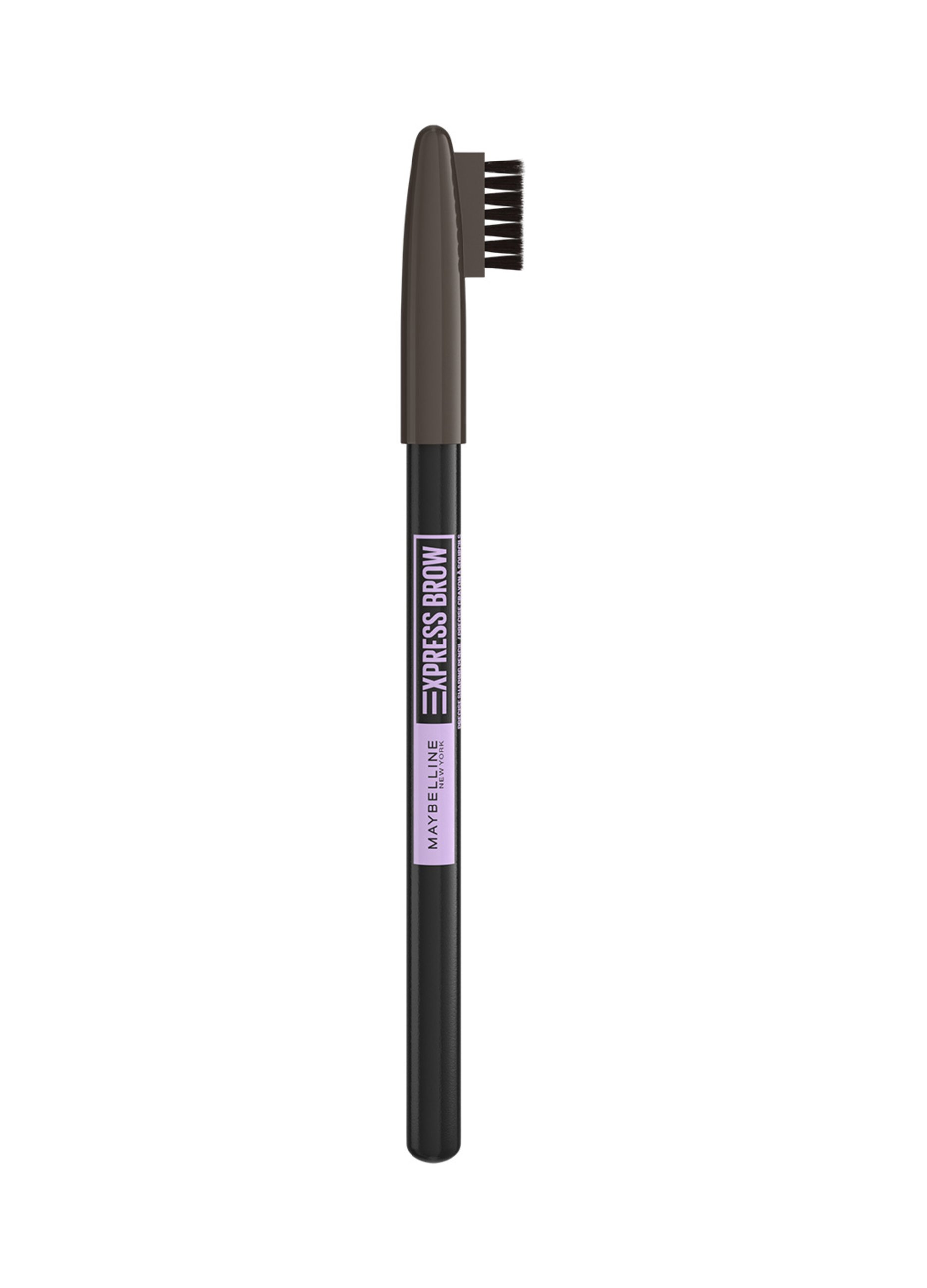 MAYBELLINE, Maybelline New York Express Brows 2-in-1, Matita Ombretto Per Sopracciglia Naturalmente Definite, Deep Brown (05)., Donna, Marrone, Taglia