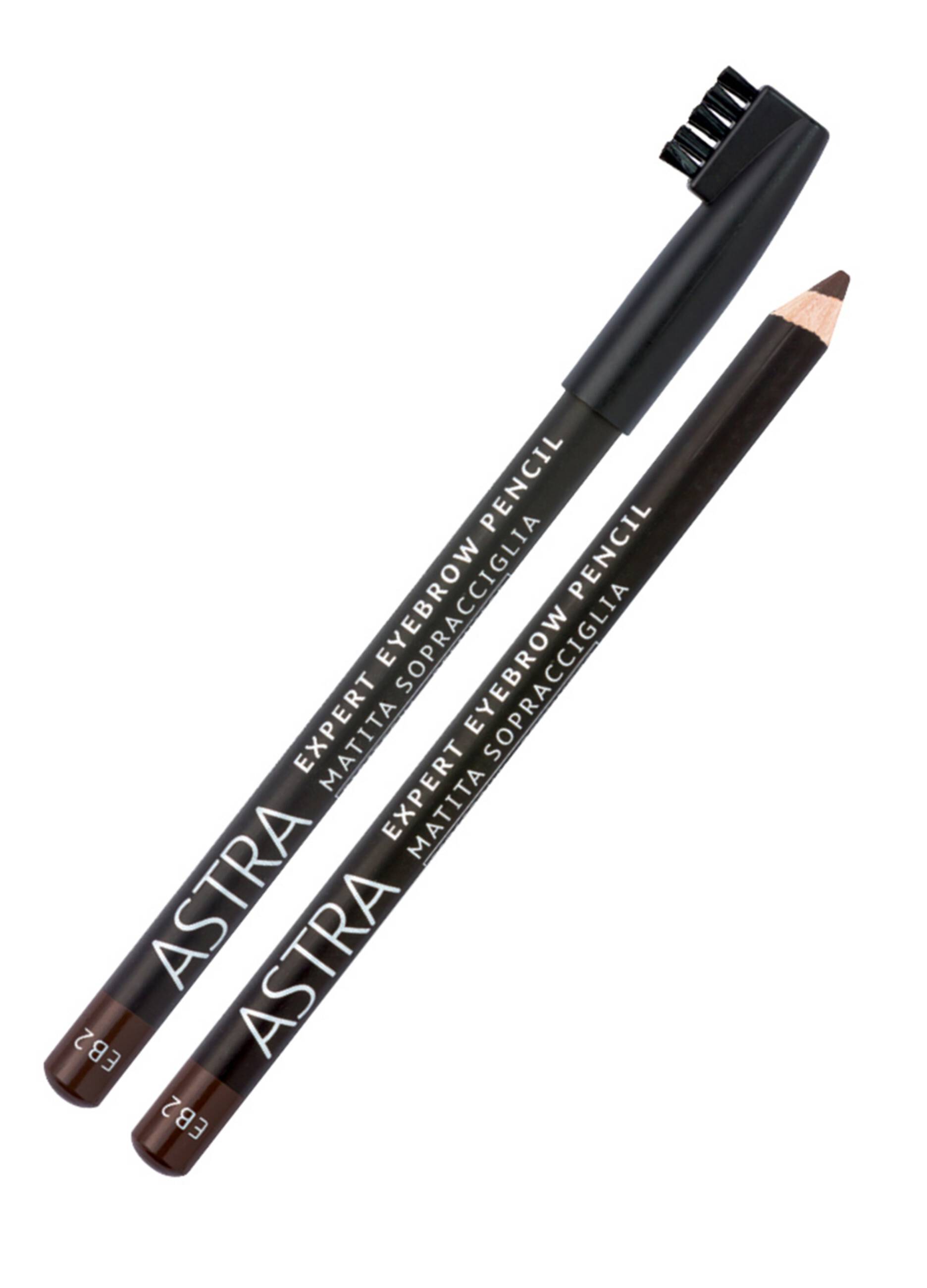 Giufra Srl Astra - Expert Eye Brow Pencil - Matita Sopracciglia Con Pettinino N. Eb2 Dark Brown - Immagine 9
