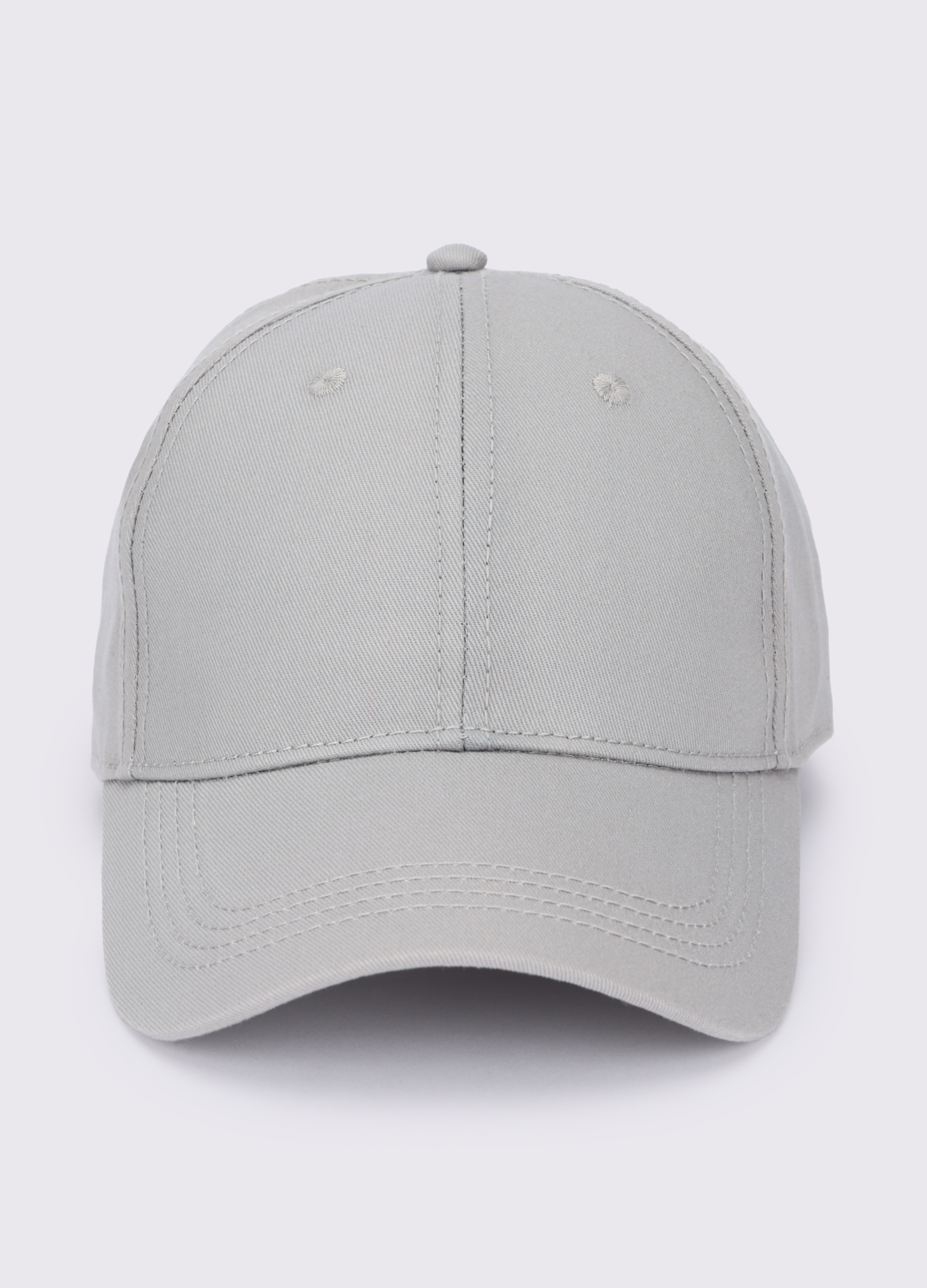 Image of UPIM HB, Cappello Baseball In Twill Di Cotone Uomo, Grigio cenere, Taglia: ONE SIZE