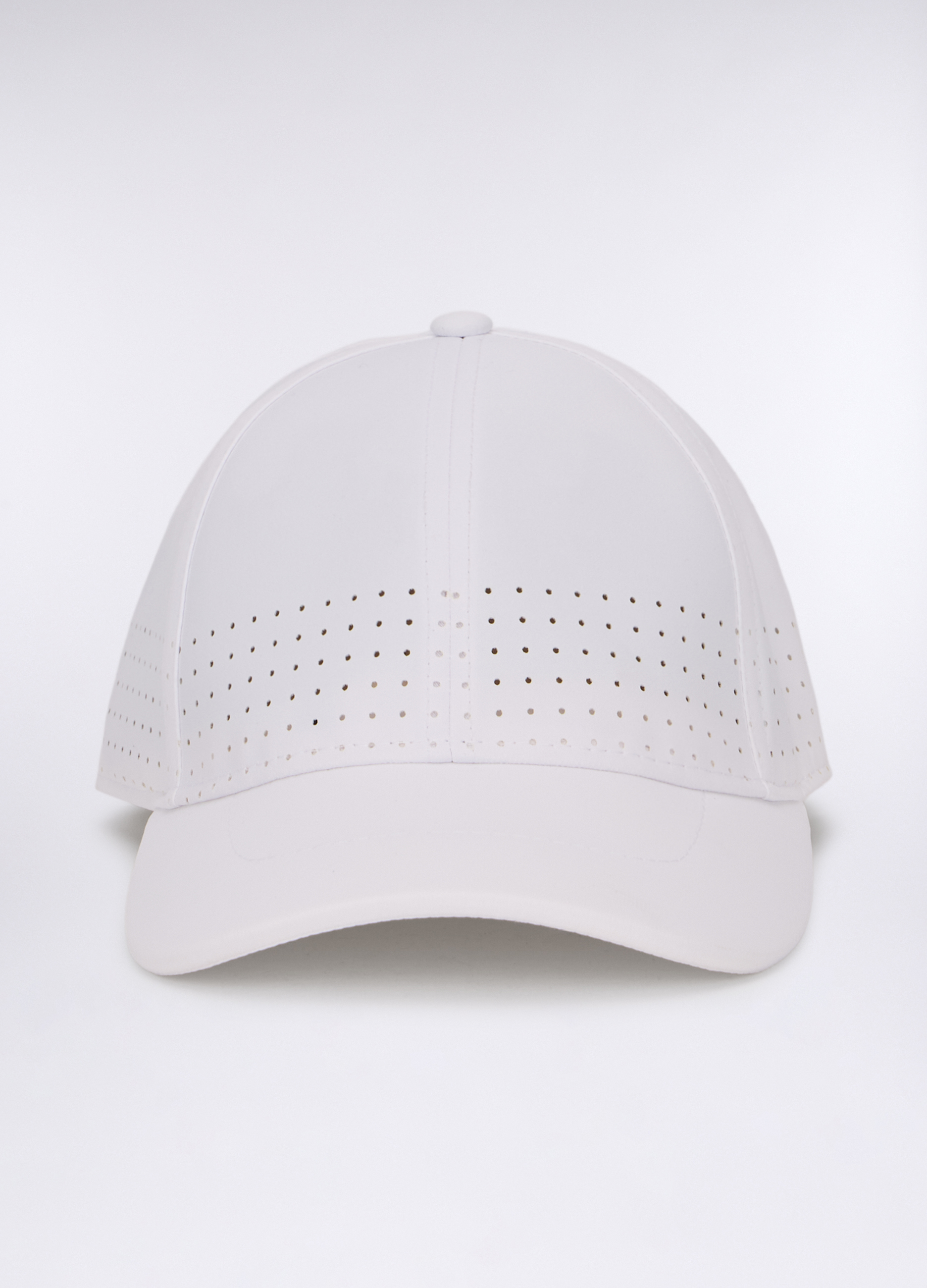 Upim, Cappello Baseball Traforato Uomo, Bianco ottico, Taglia: ONE SIZE