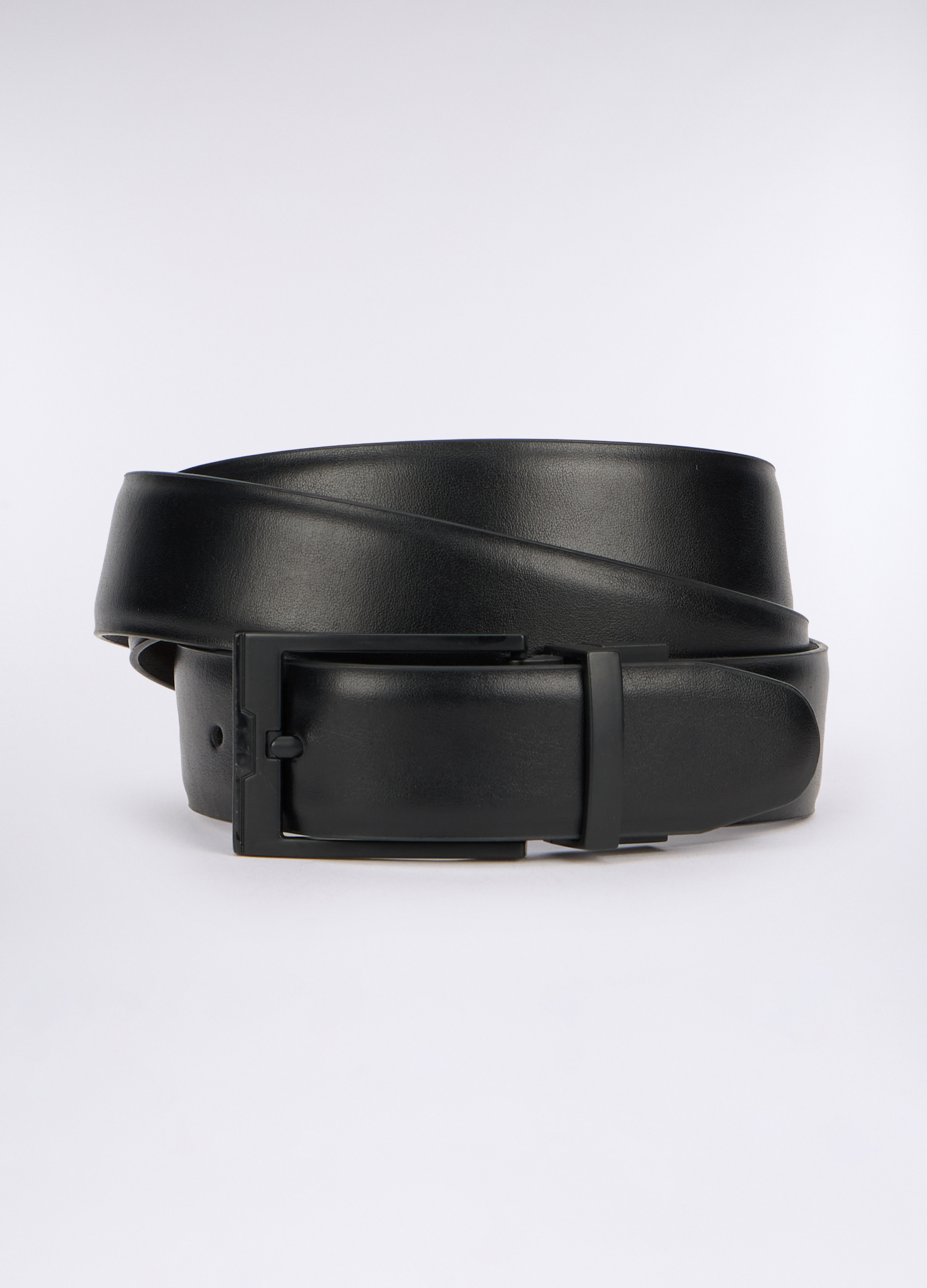 Upim, Cintura In Vera Pelle Uomo, Nero, Taglia: 90-95 cm