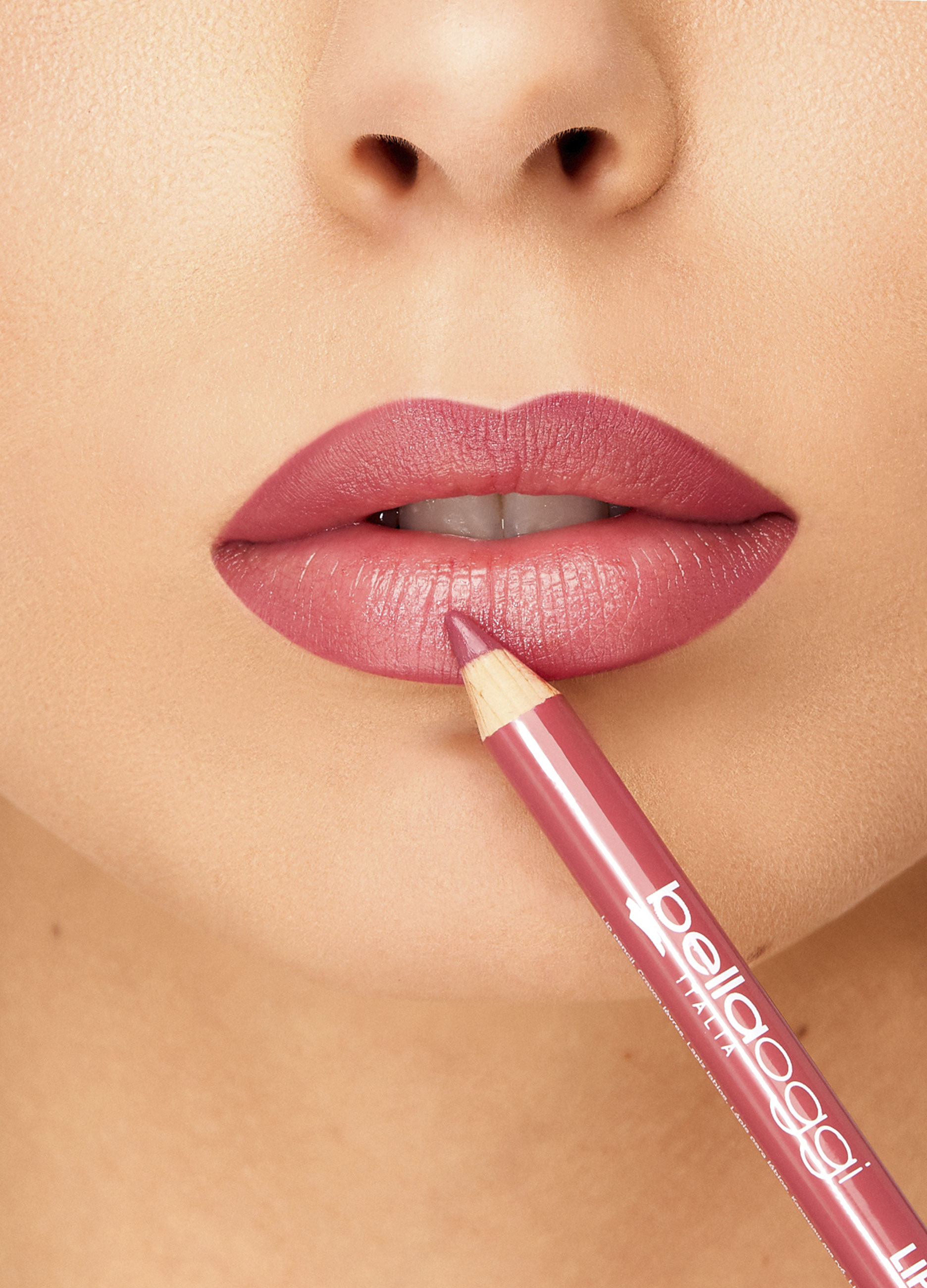 Upim Unisex Rosa Chiaro Lip Liner Matita Legno, Taglia: Fasul - Immagine 1