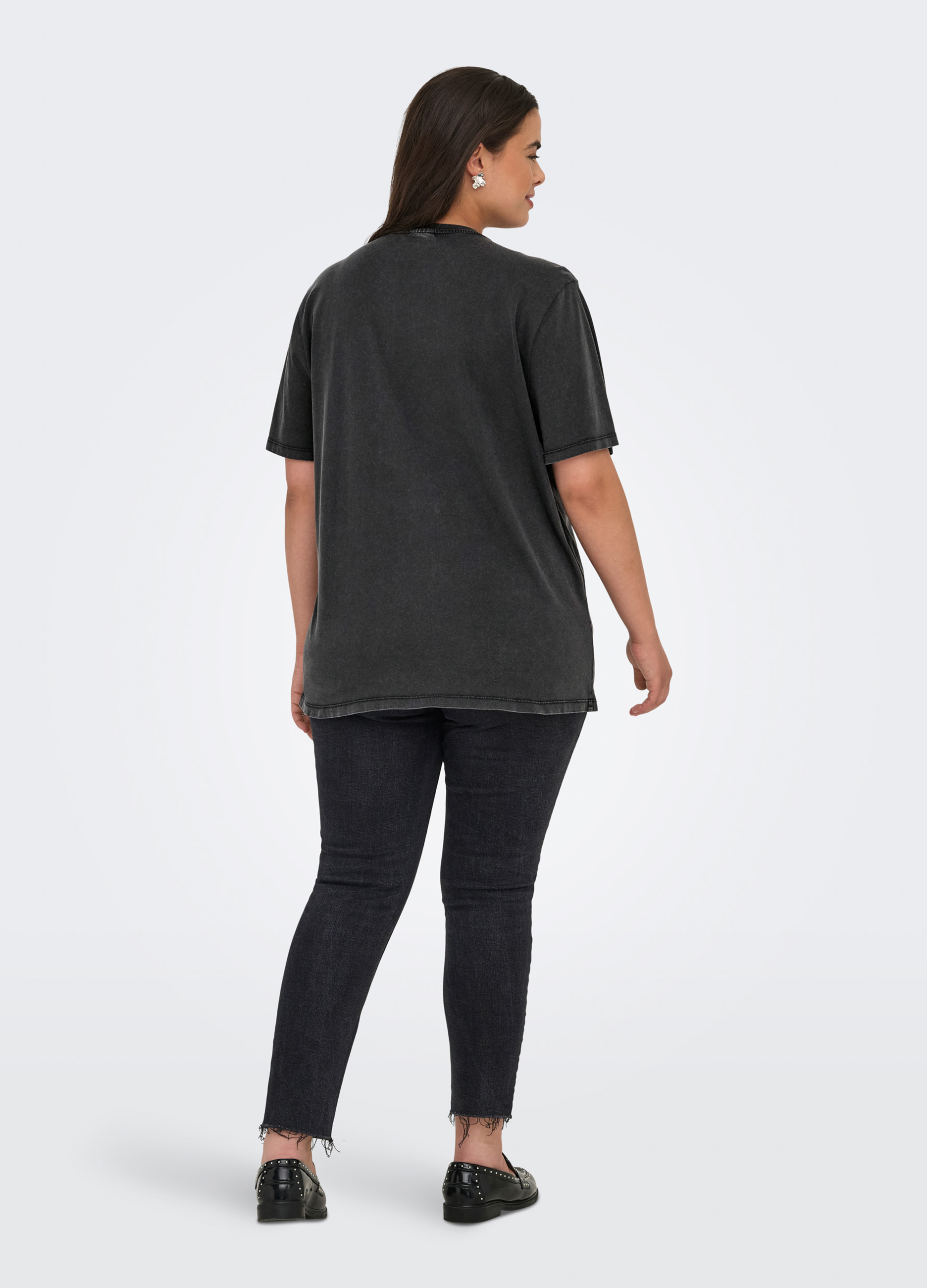 Upim, T-Shirt A Maniche Corte Regular Fit, Unisex, Grigio Scuro, Taglia: M-image