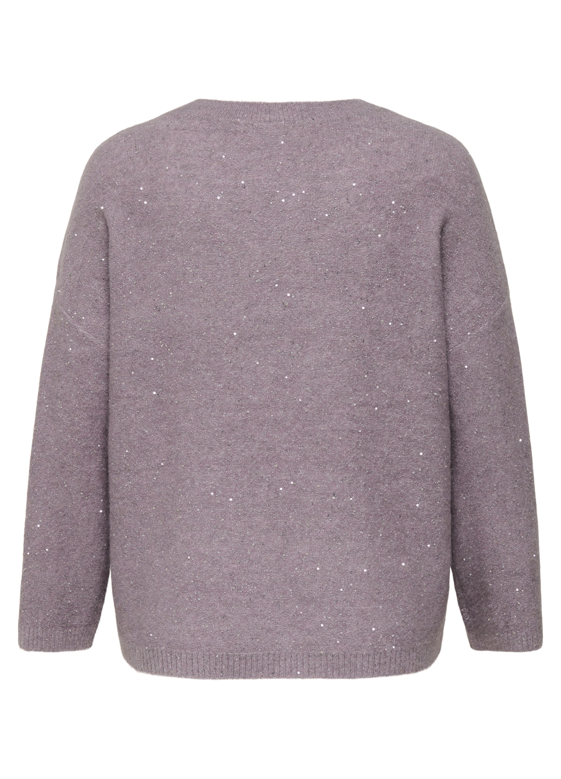 Upim, Pullover Con Scollo A V, Unisex, Viola Lilla, Taglia: Xl-image