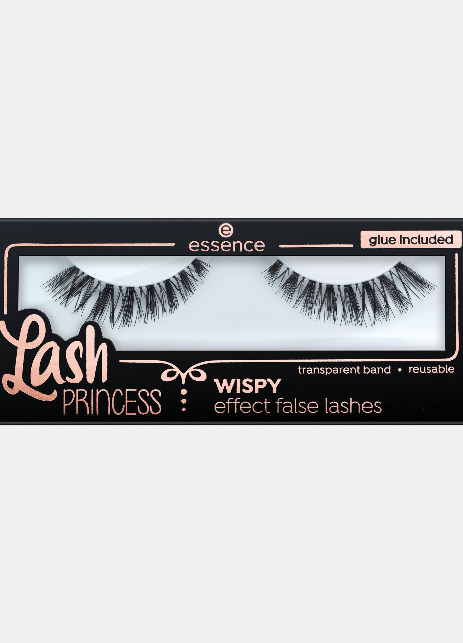 ESSENCE, Essence Lash Princess Wispy Effect Ciglia Finte, Donna, Nero, Taglia: FASUL
