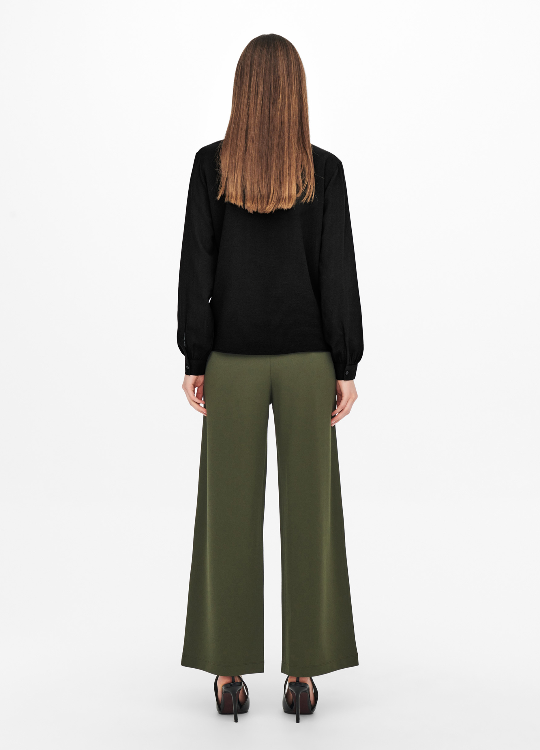 Upim, Camicia A Maniche Lunghe Donna, Unisex, Nero, Taglia: 38-image