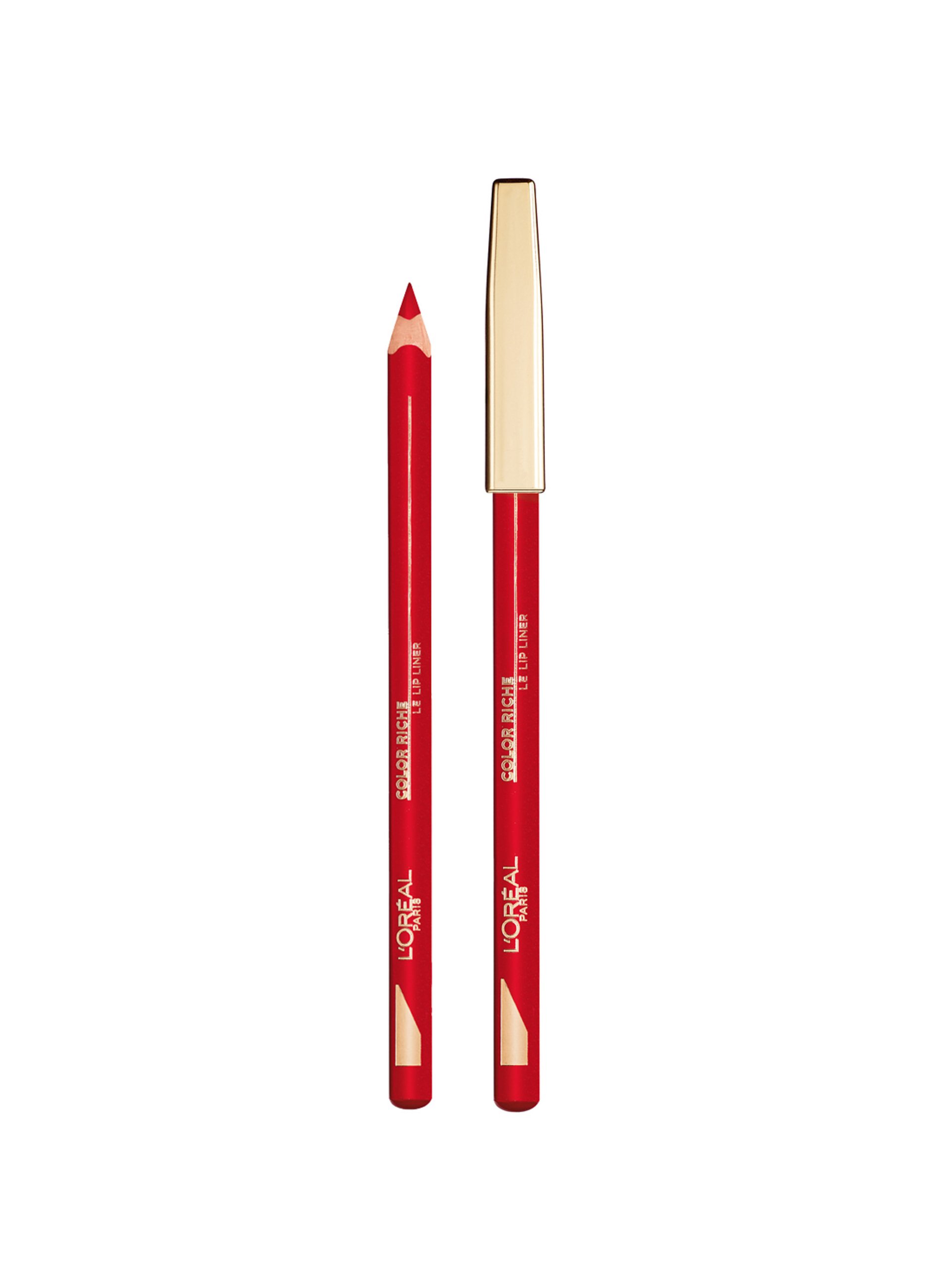 Image of L'OREAL, L'oréal Paris Matita Labbra Color Riche, Labbra Definite A Lungo, 297 rosso Passion., Donna, Bianco gesso, Taglia: FASUL