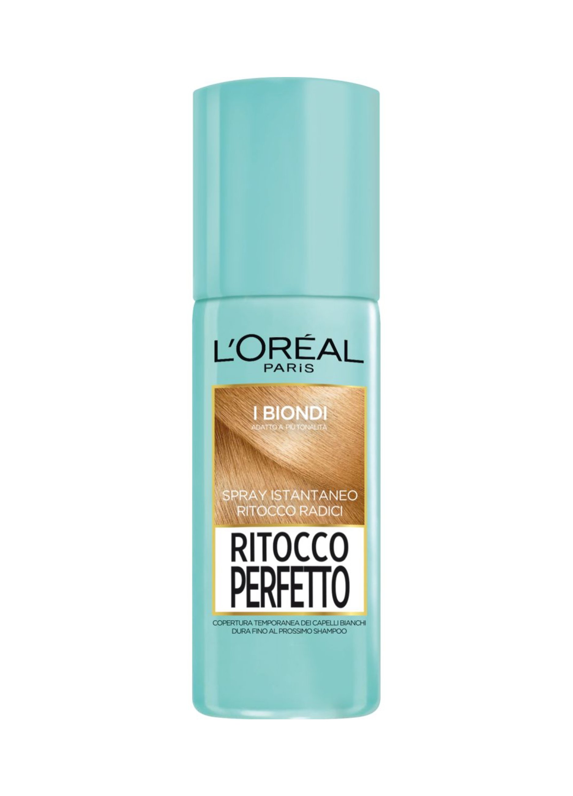 Loreal L'OREAL, L'oréal Paris Ritocco Perfetto, Spray Istantaneo Correttore Per Radici E Capelli Bianchi, Colore: Biondo, 75 Ml., Donna, I Biondi, Tag