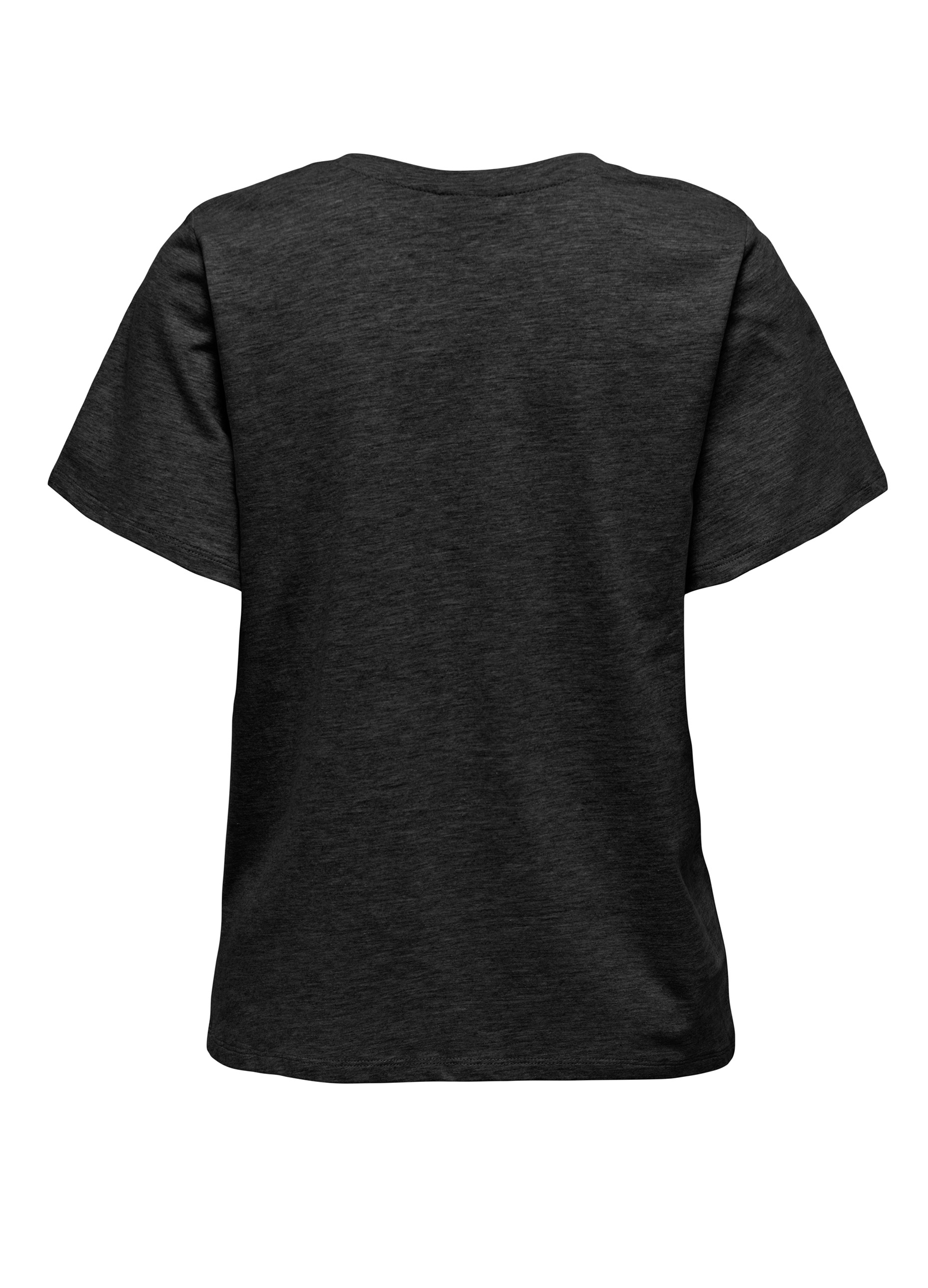 Upim, T-Shirt A Maniche Corte Donna, Unisex, Nero Stampa 1, Taglia: S-image