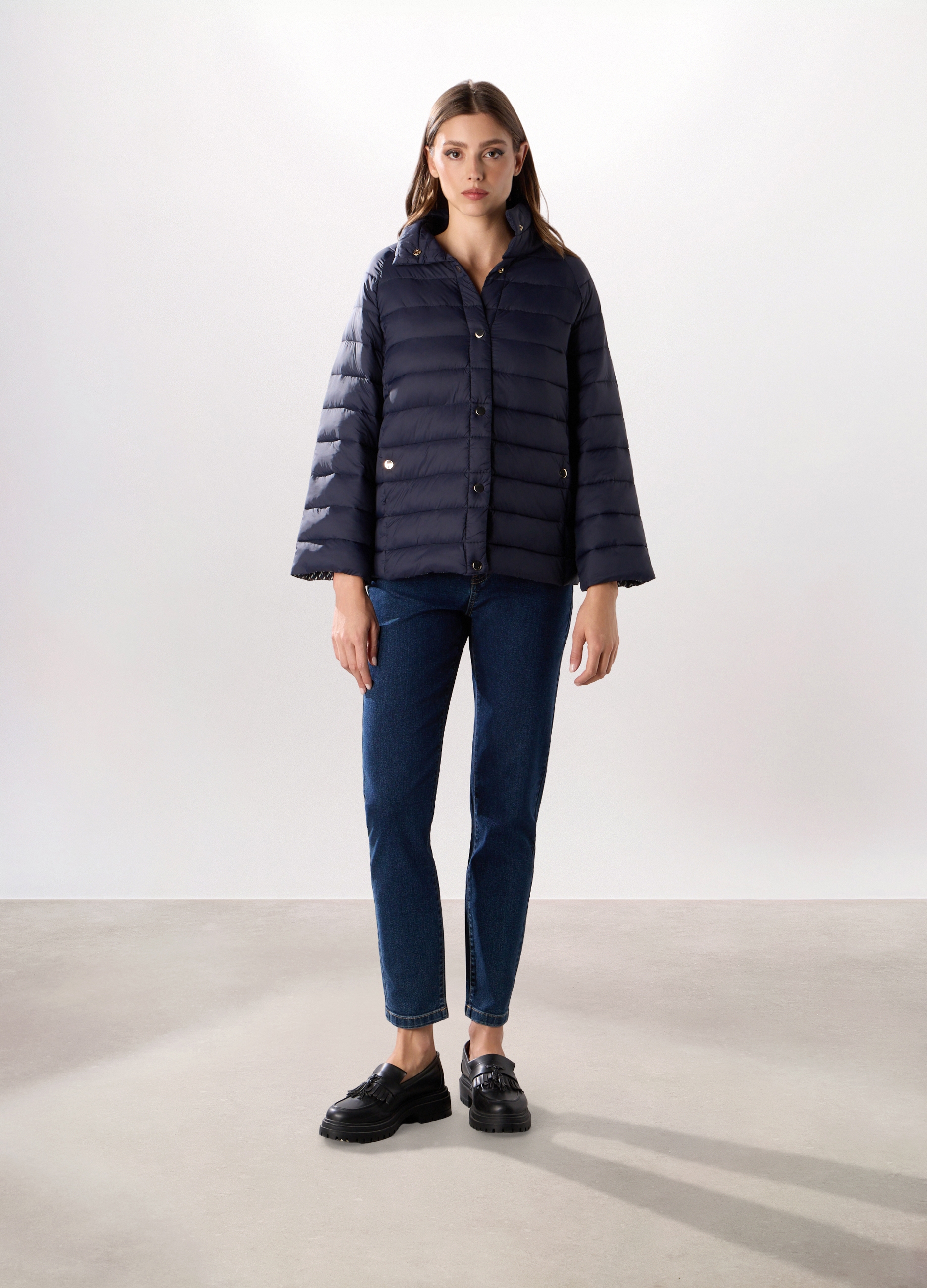 Upim , Giubbino Imbottito Donna, Blu navy, Taglia: XL