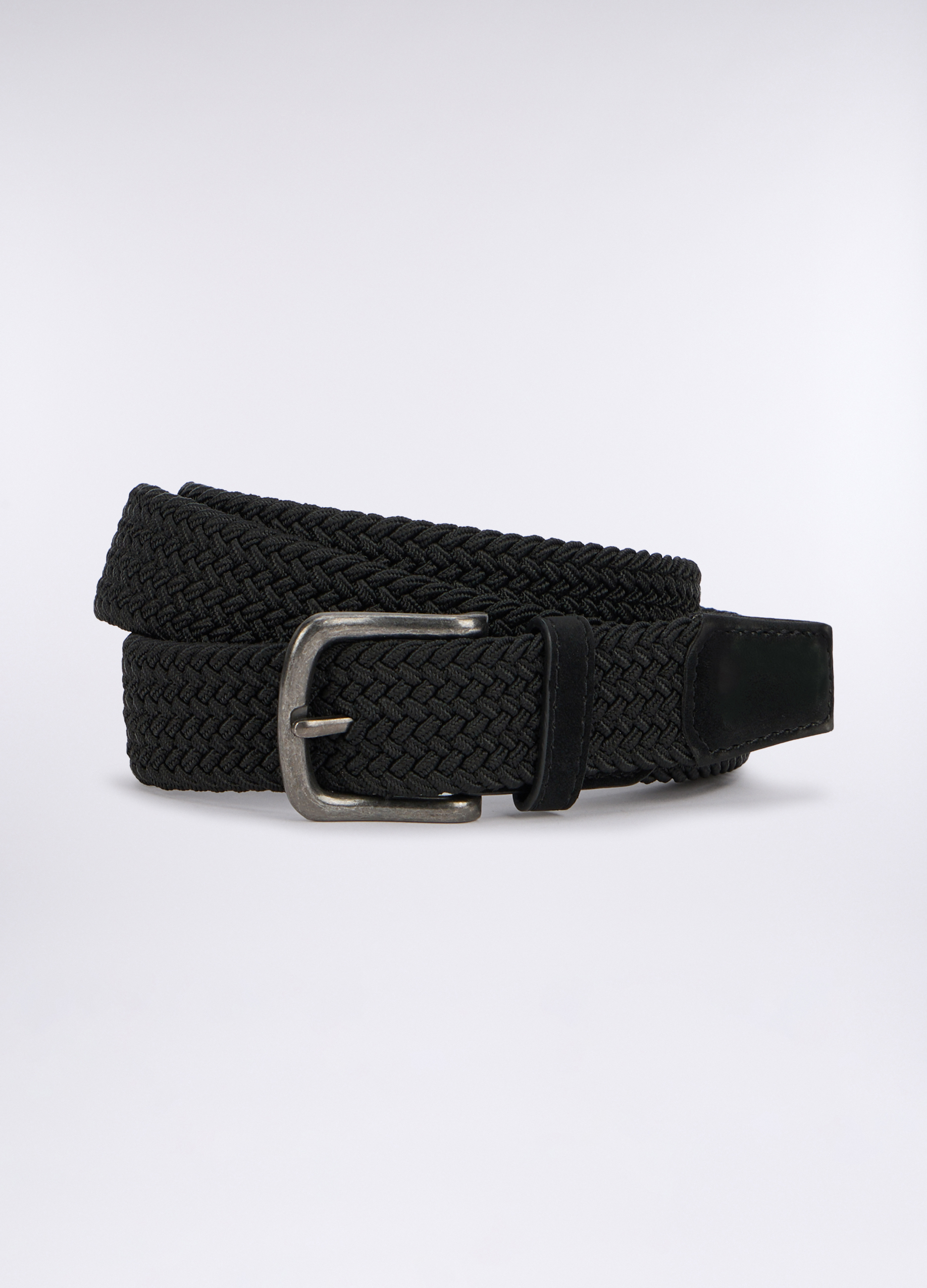 Upim Uomo Nero Cintura Intrecciata Taglia: 90-95 Cm
