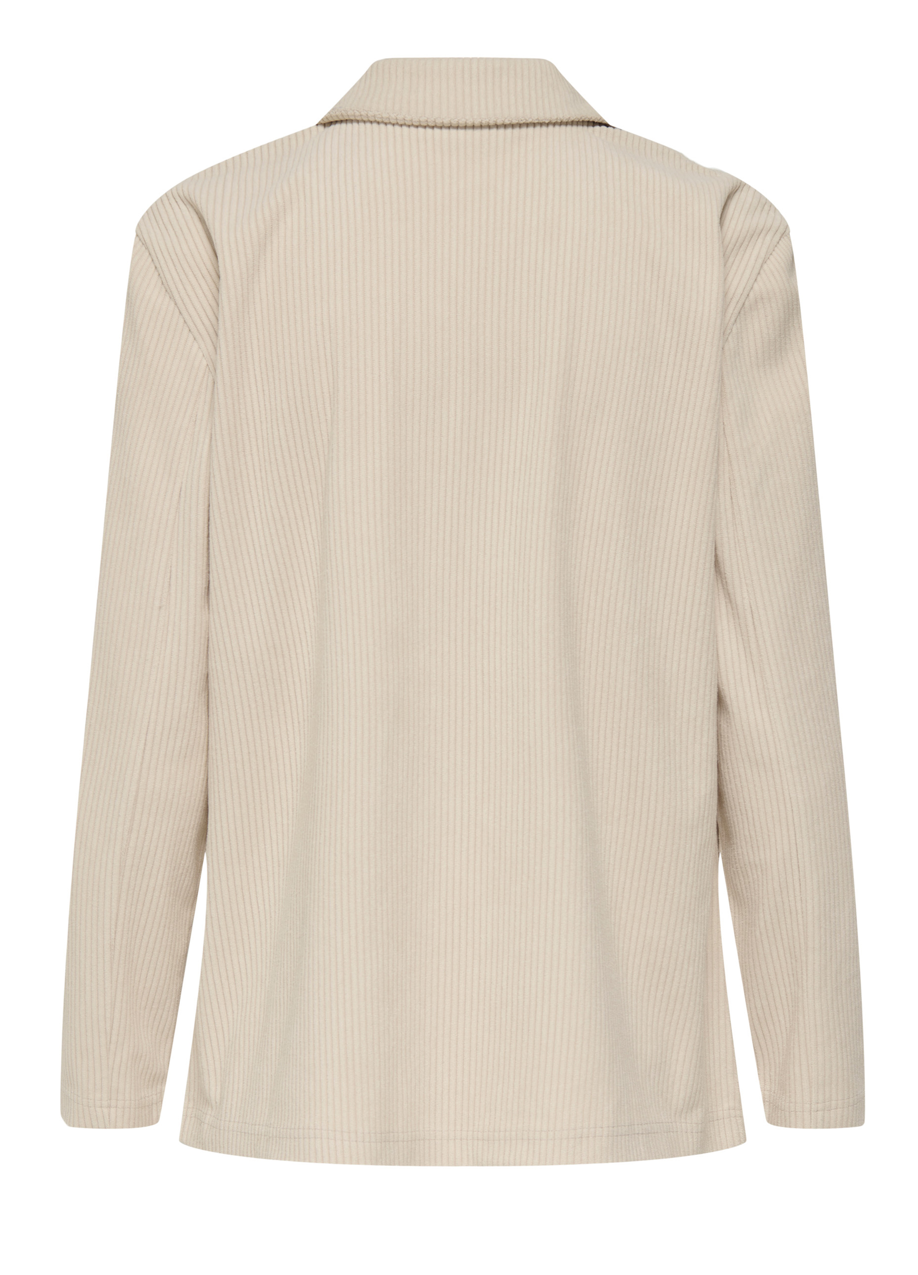 Upim, Blazer In Costina Di Velluto Donna, Unisex, Bianco Panna, Taglia: S-image