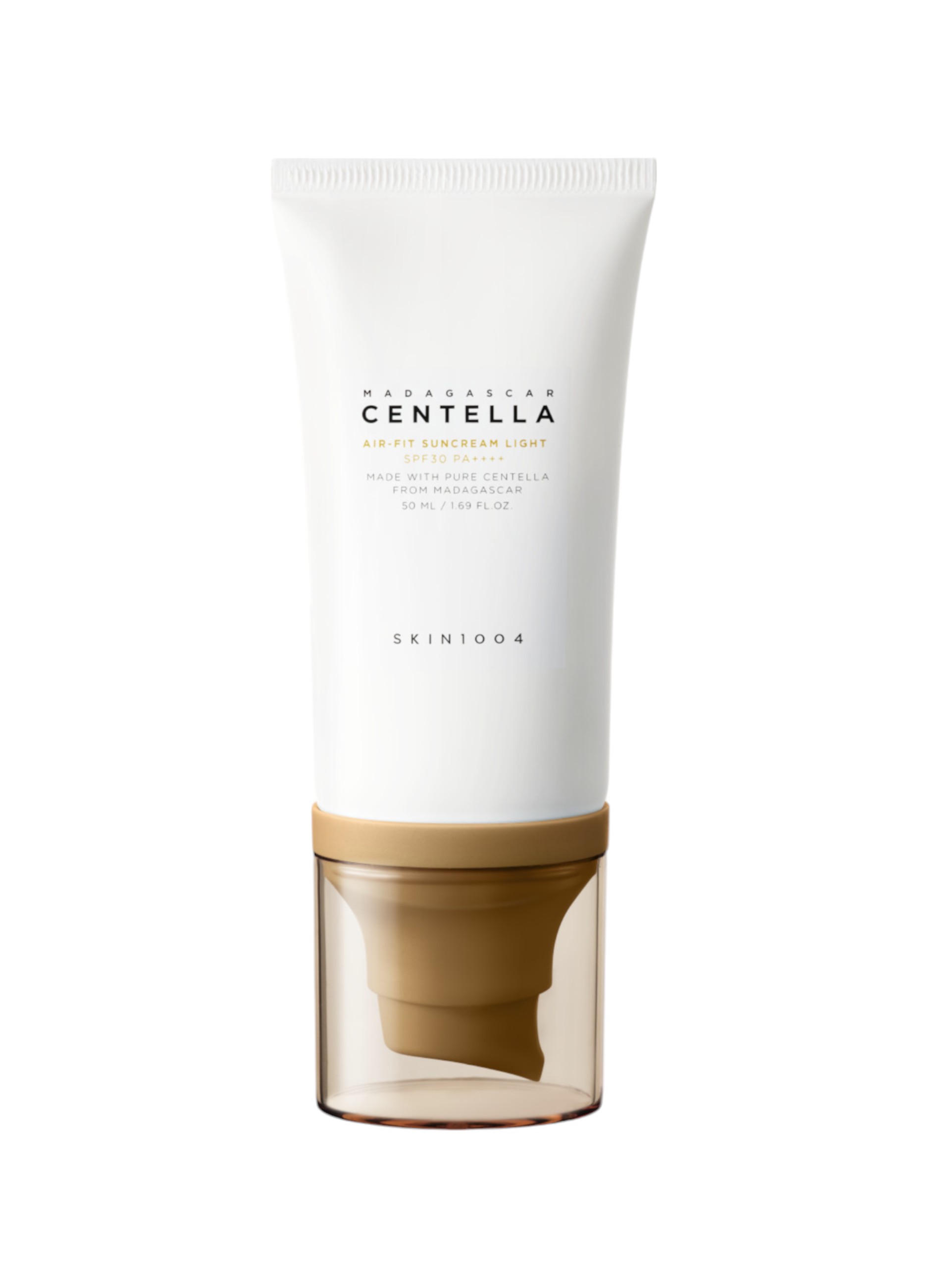 Upim, Madagascar Centella Air-fit Suncream Light 50ml - Skincare Coreana, Unisex, Bianco, Taglia: FASUL