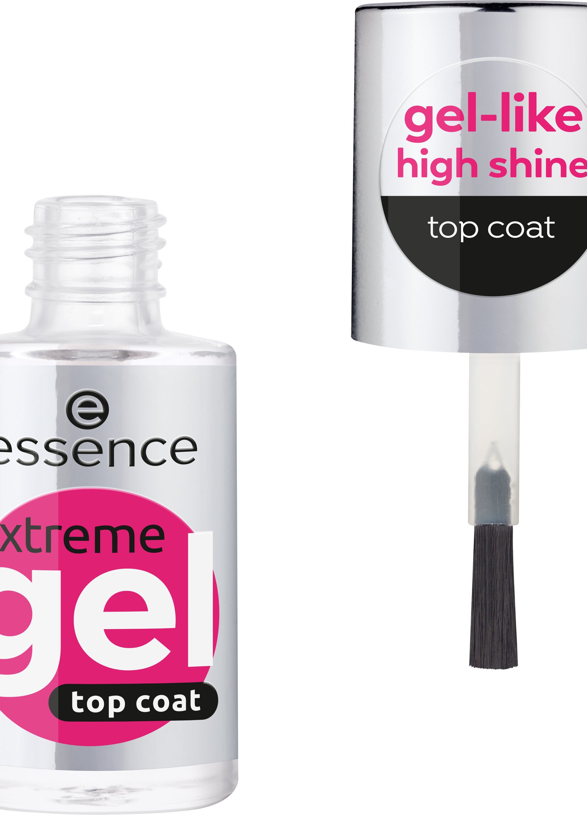 Essence, Essence Extreme Gel Smalto Unghie Top Coat 01, Donna, Trasparente, Taglia: Fasul